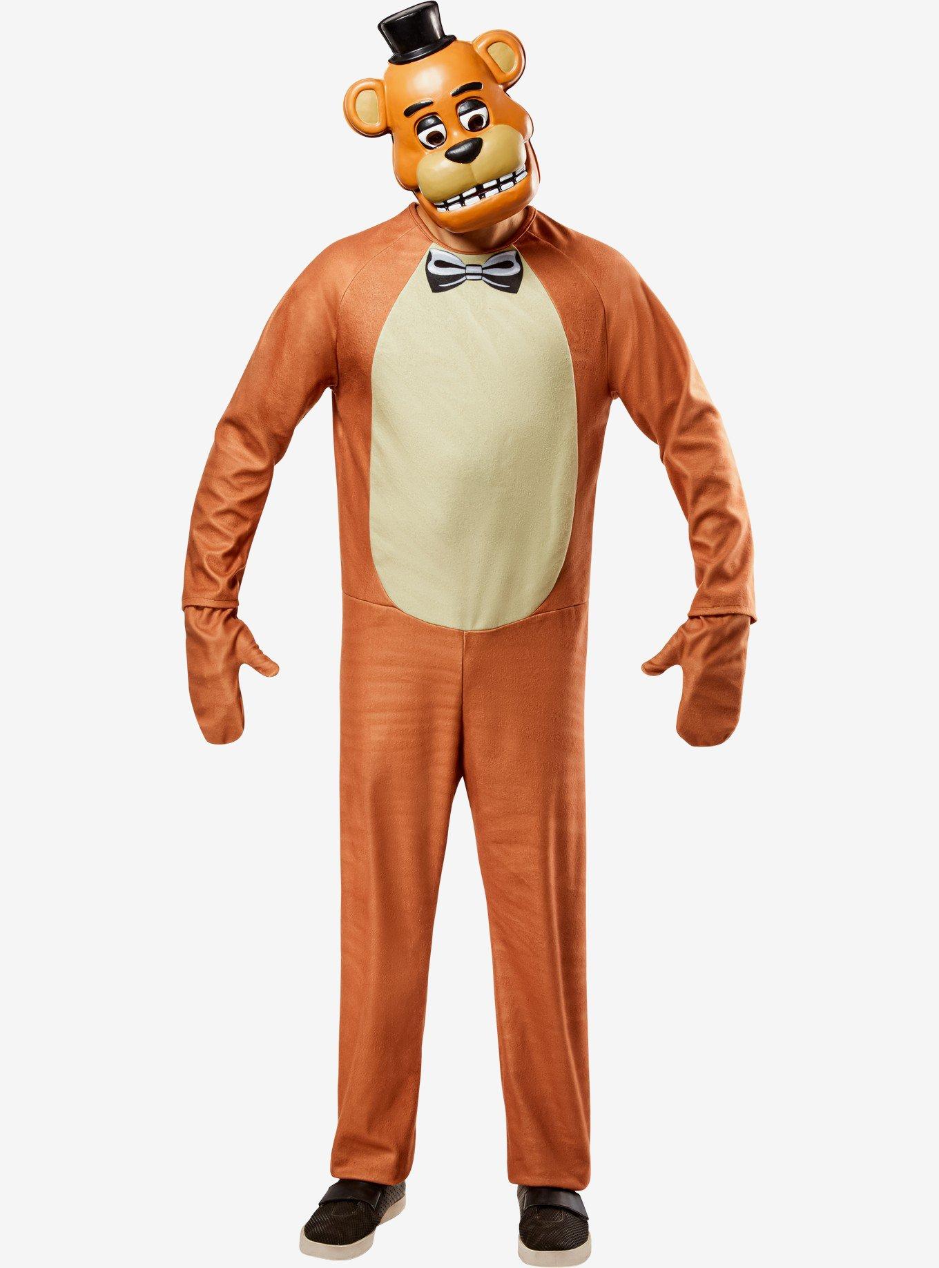 Five Nights at Freddy's Adult Freddy Costume, BROWN, alternate