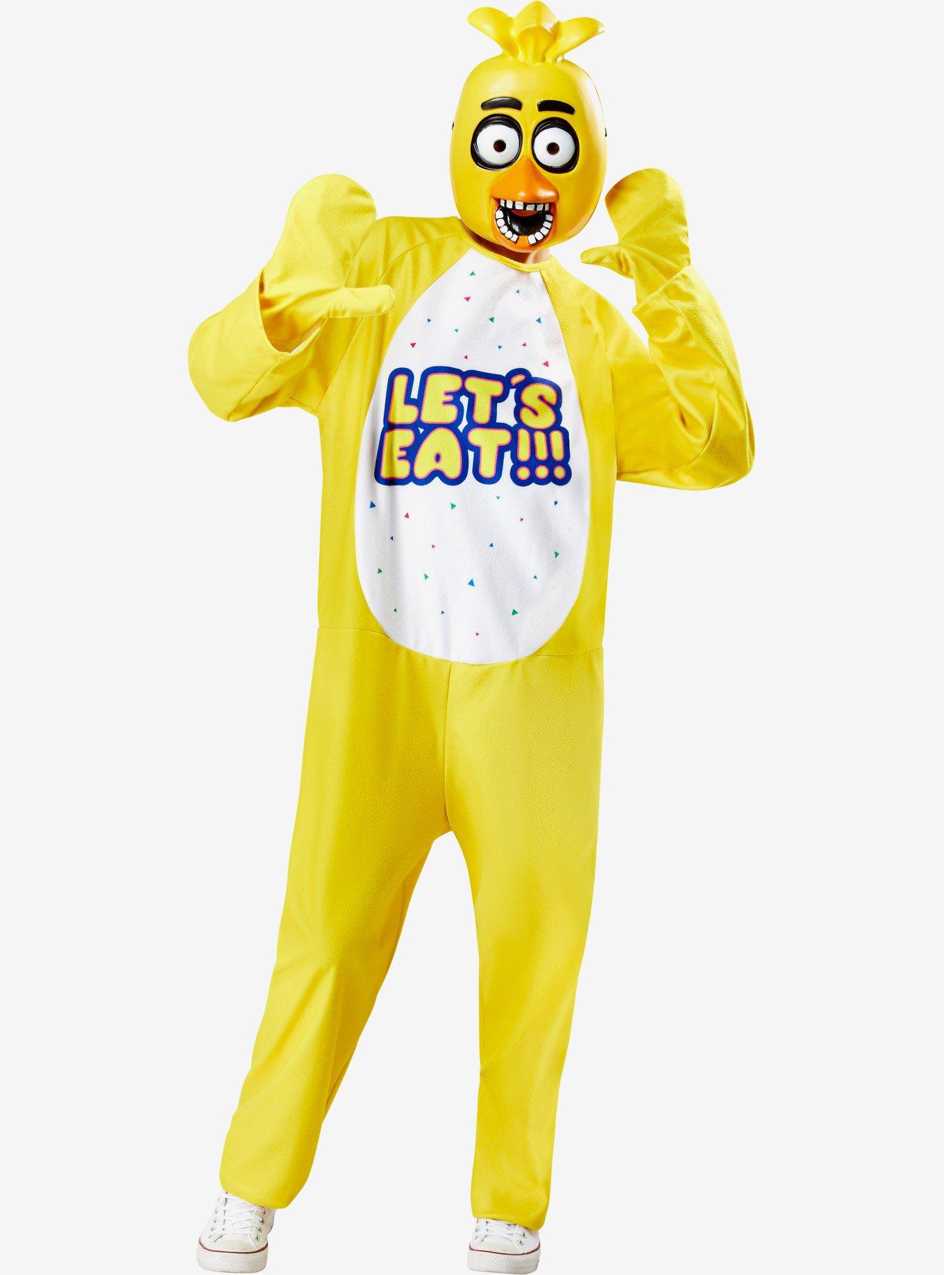 Five Nights at Freddy's Adult Chica Costume, BRIGHT YELLOW, alternate