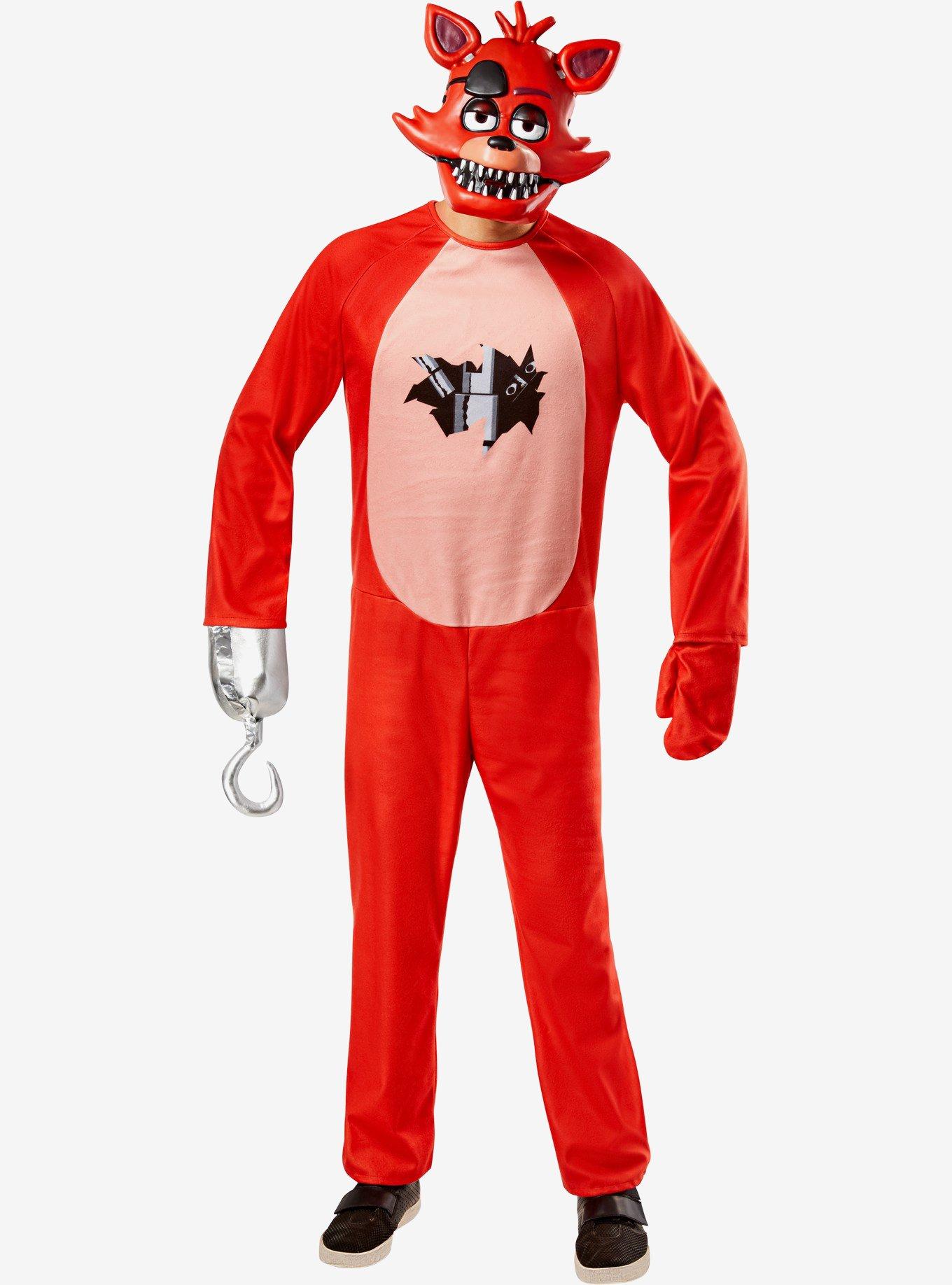 Five Nights at Freddy's Adult Foxy Costume, ORANGE, alternate