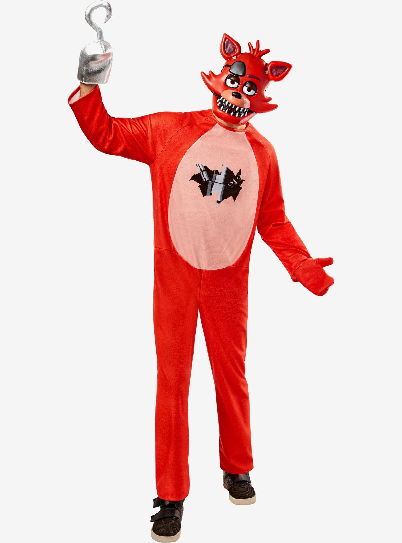 Five Nights at Freddy's Adult Foxy Costume, ORANGE, alternate