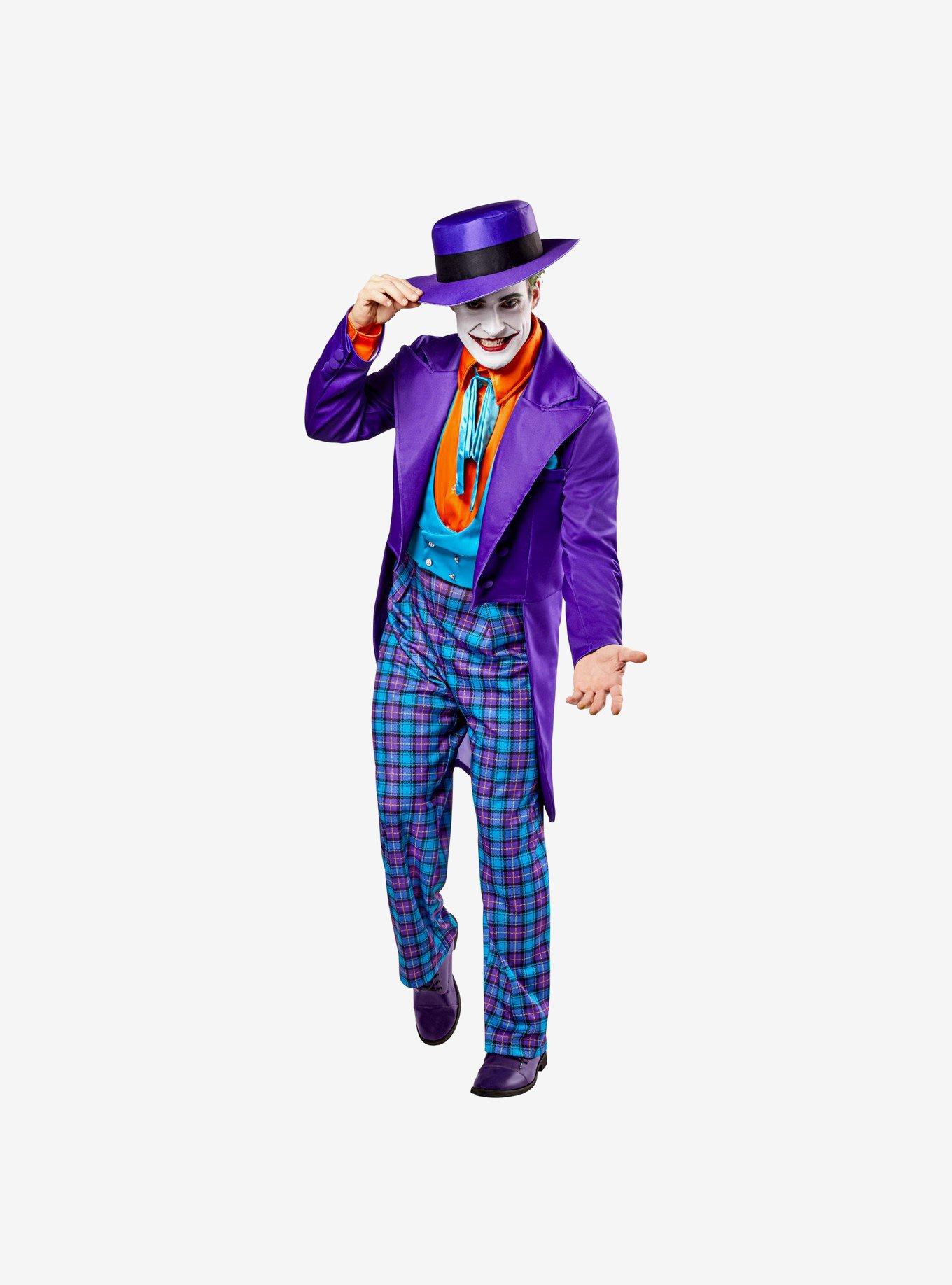 DC Comics The Joker 1989 Deluxe Adult Costume, PURPLE, alternate