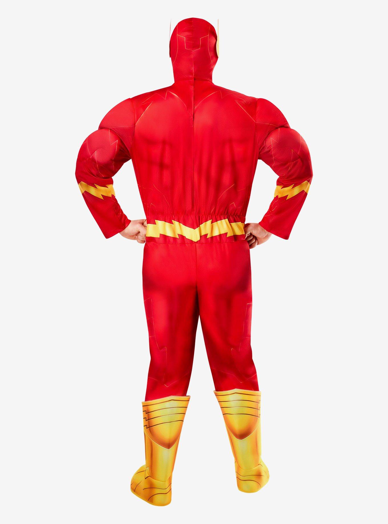 DC Comics The Flash Muscle Chest Adult Big and Tall Costume, , alternate