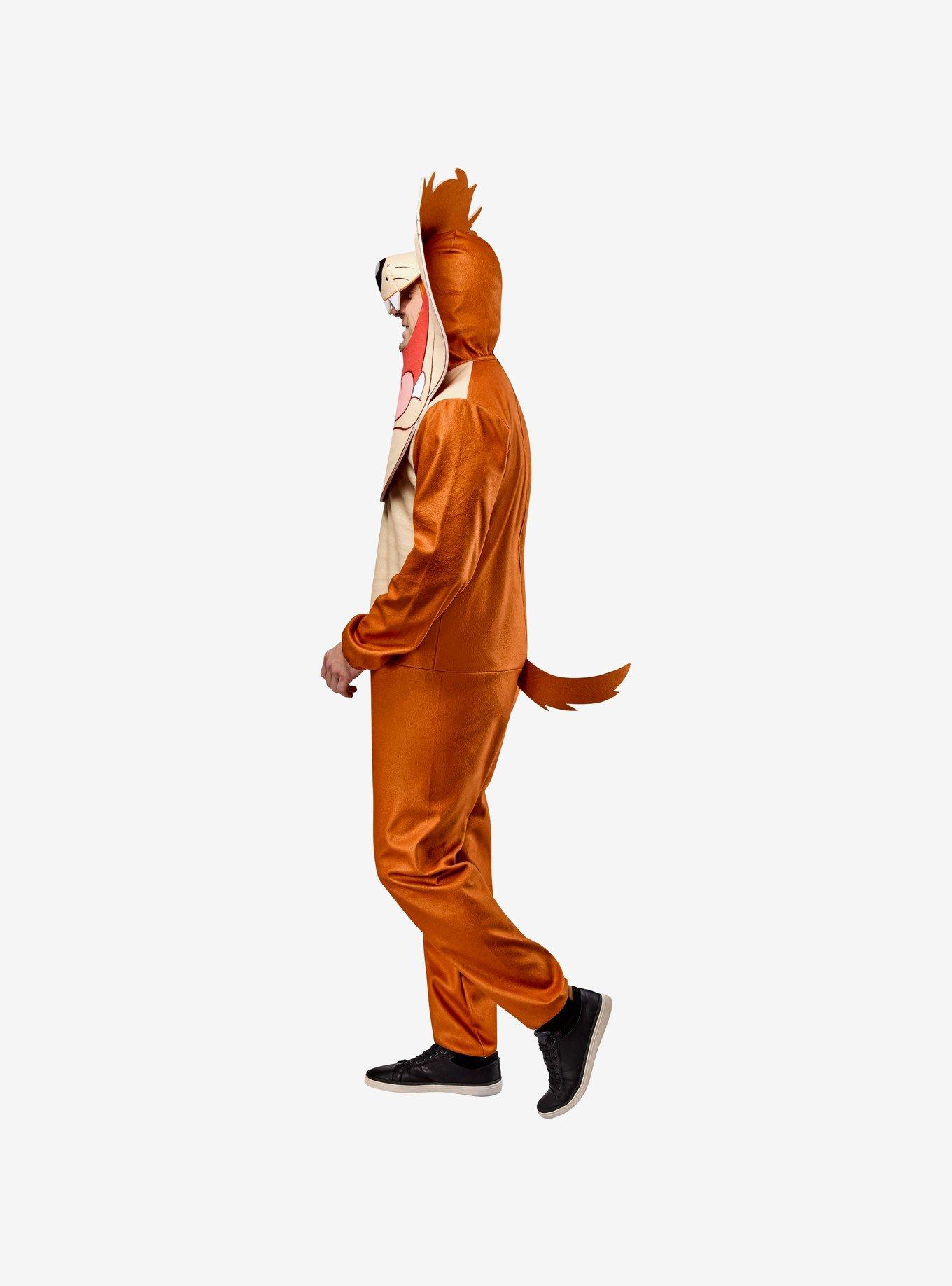 Looney Tunes Tazmanian Devil Adult Costume, BROWN, alternate