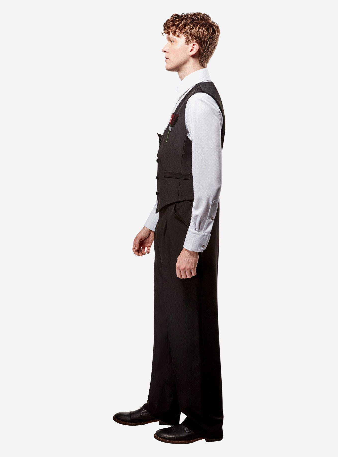 The Hunger Games: The Ballad of Songbirds & Snakes Coriolanus Snow Adult Costume, BLACK, alternate