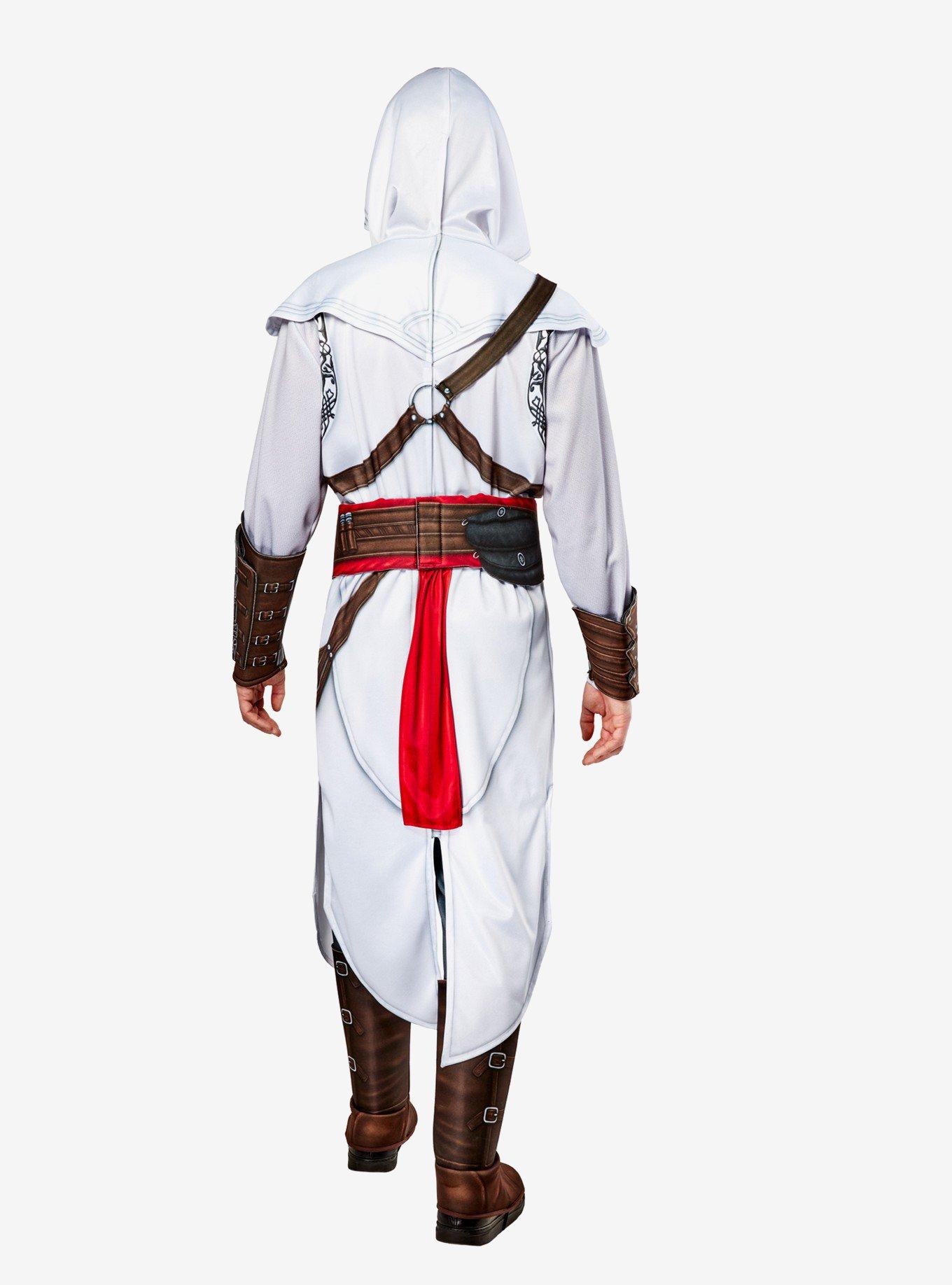 Assassin's Creed Deluxe Altair Adult Costume, BRIGHT WHITE, alternate