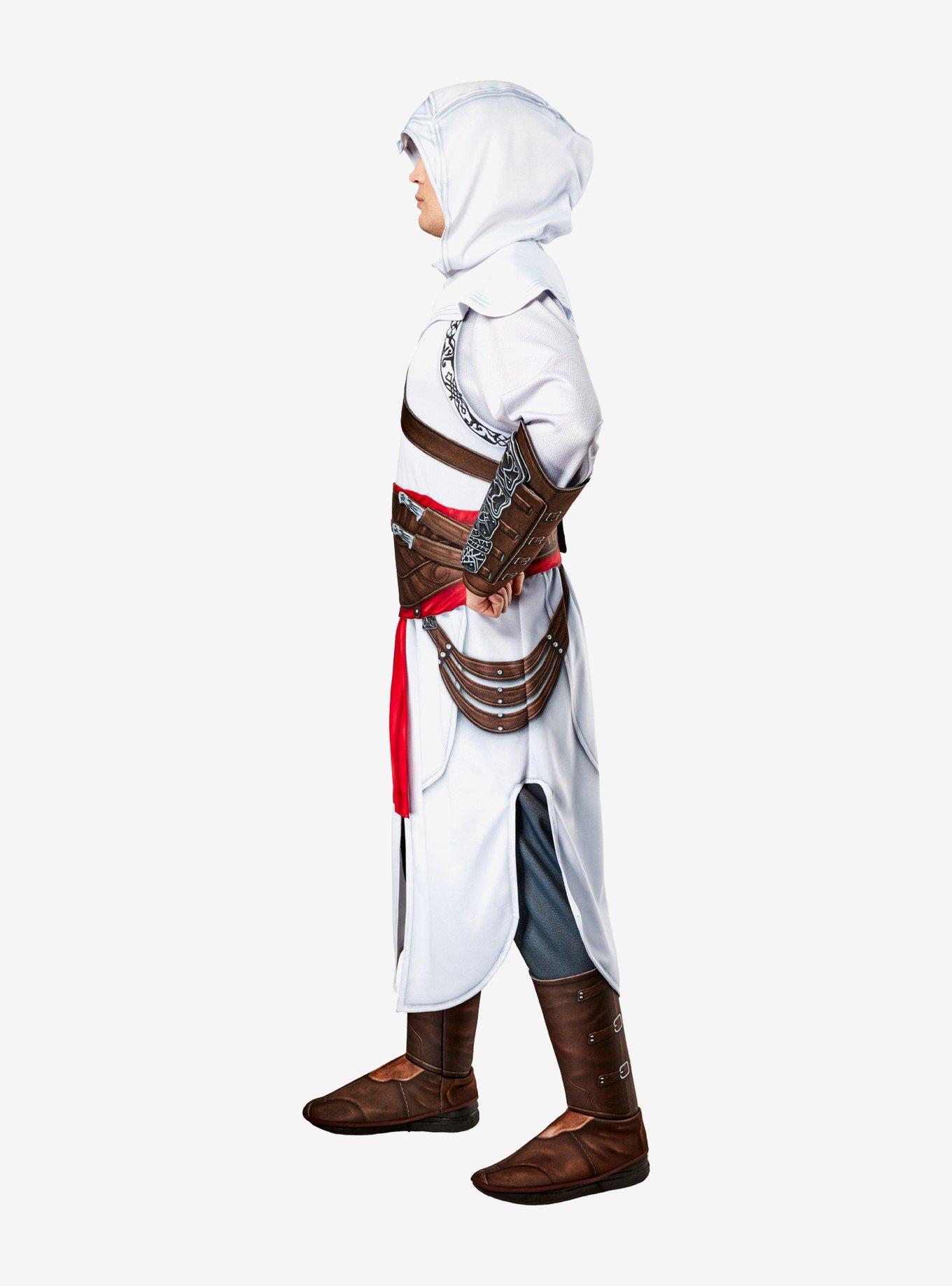 Assassin's Creed Deluxe Altair Adult Costume, BRIGHT WHITE, alternate