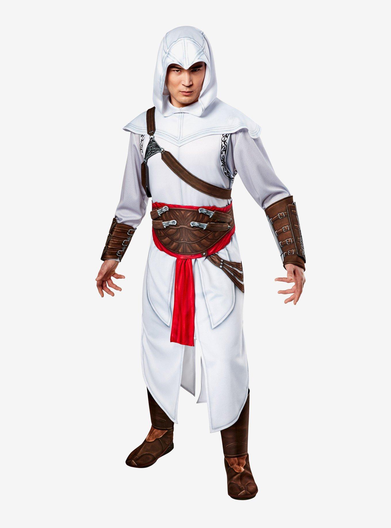 Assassin's Creed Deluxe Altair Adult Costume, BRIGHT WHITE, alternate