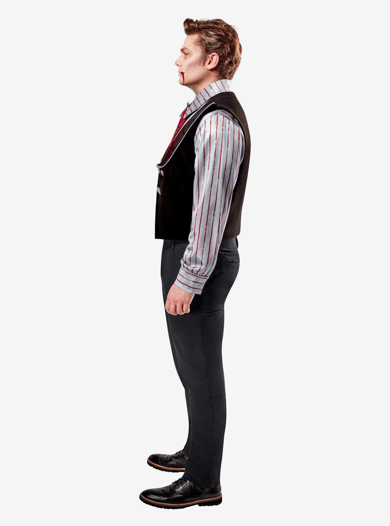 Vintage Vampire Adult Big and Tall Costume, , alternate