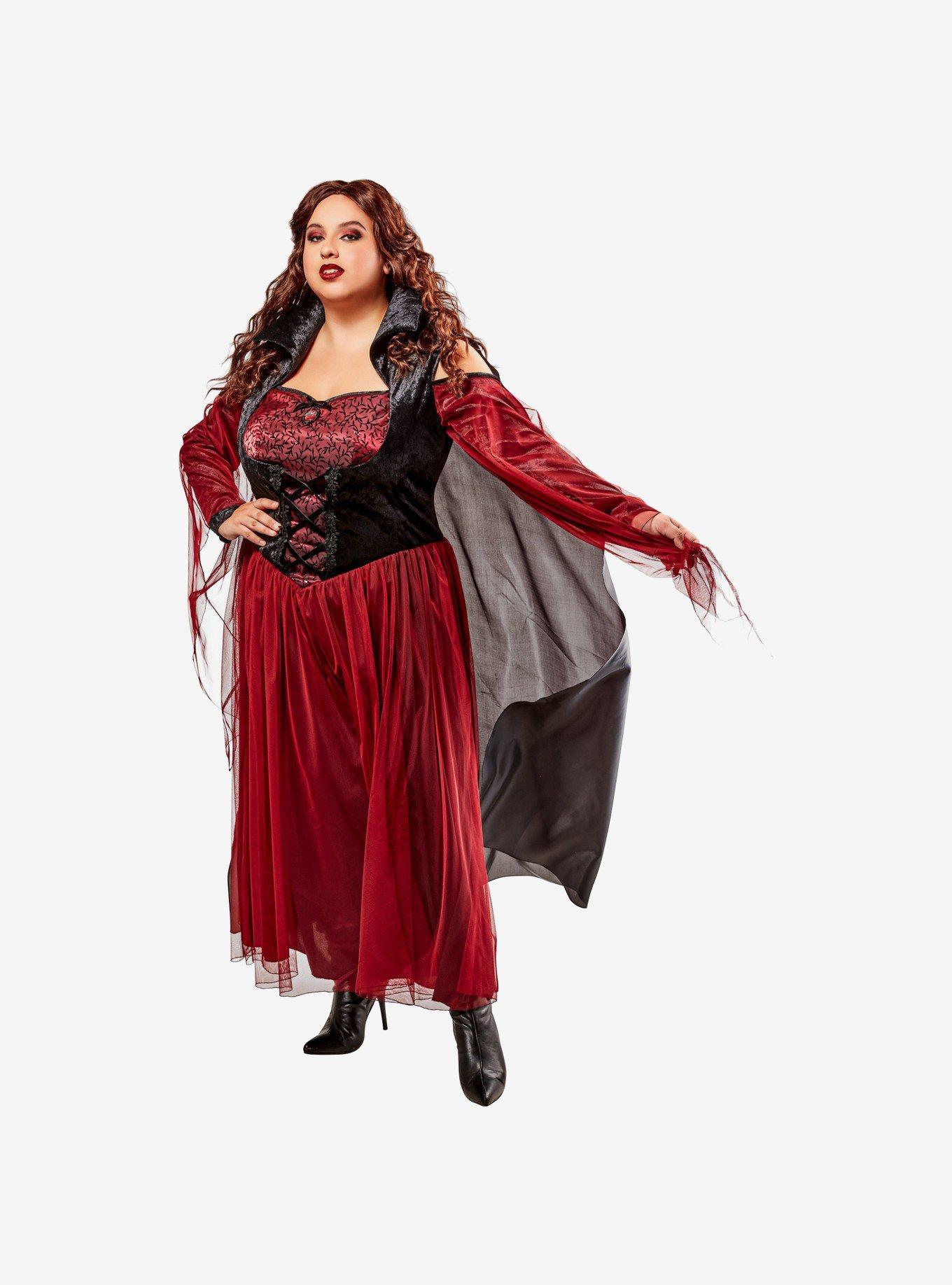 Vampiress Adult Costume Plus Size, , hi-res