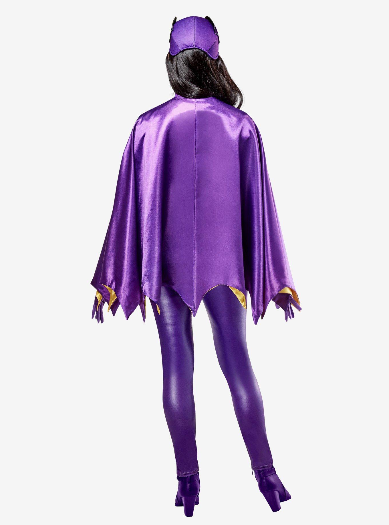 DC Comics Batgirl Classic 1966 Grand Heritage Adult Costume, PURPLE, alternate