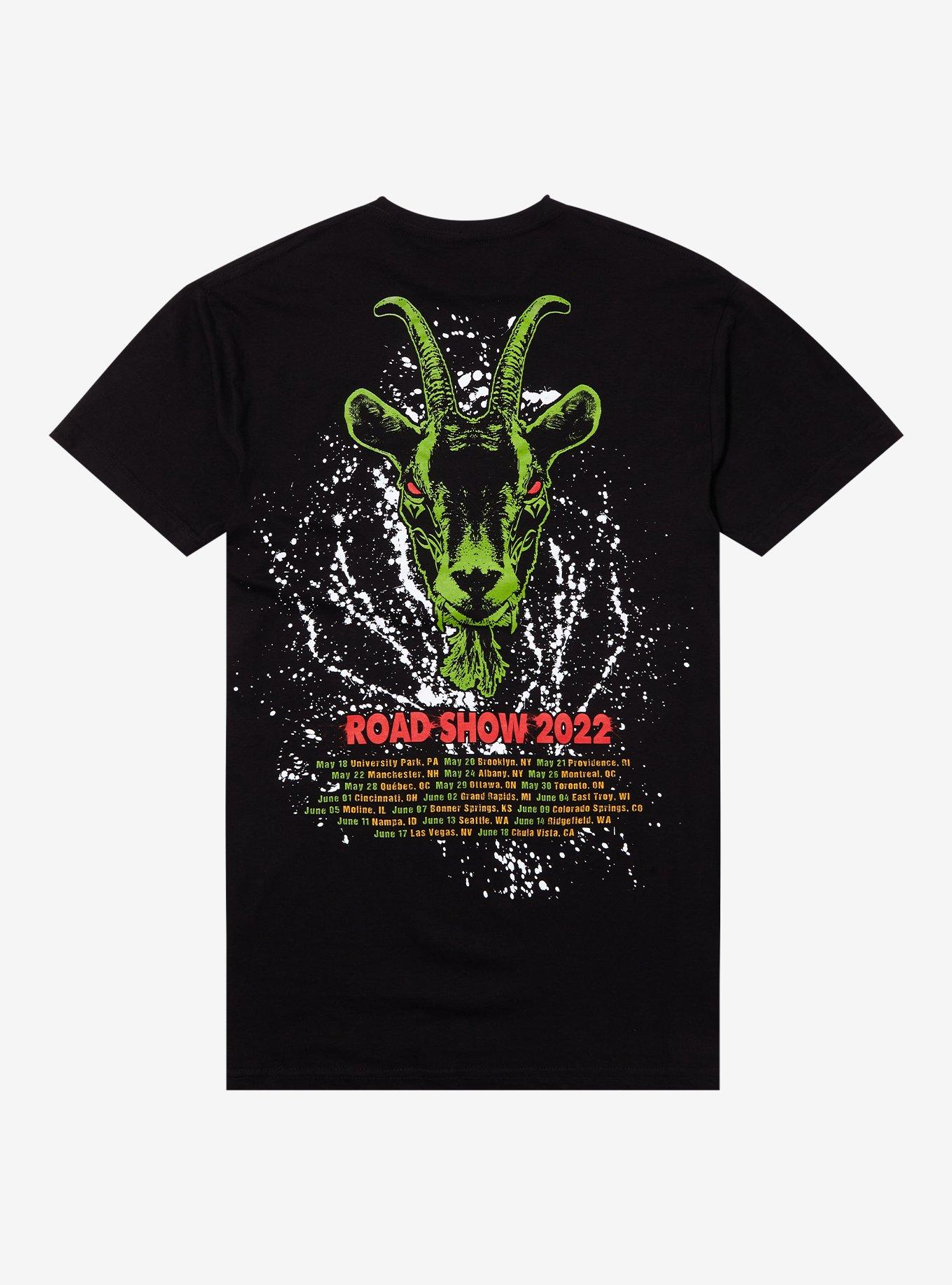 Slipknot Knot Fest 2022 Tour Stops T-Shirt, , hi-res