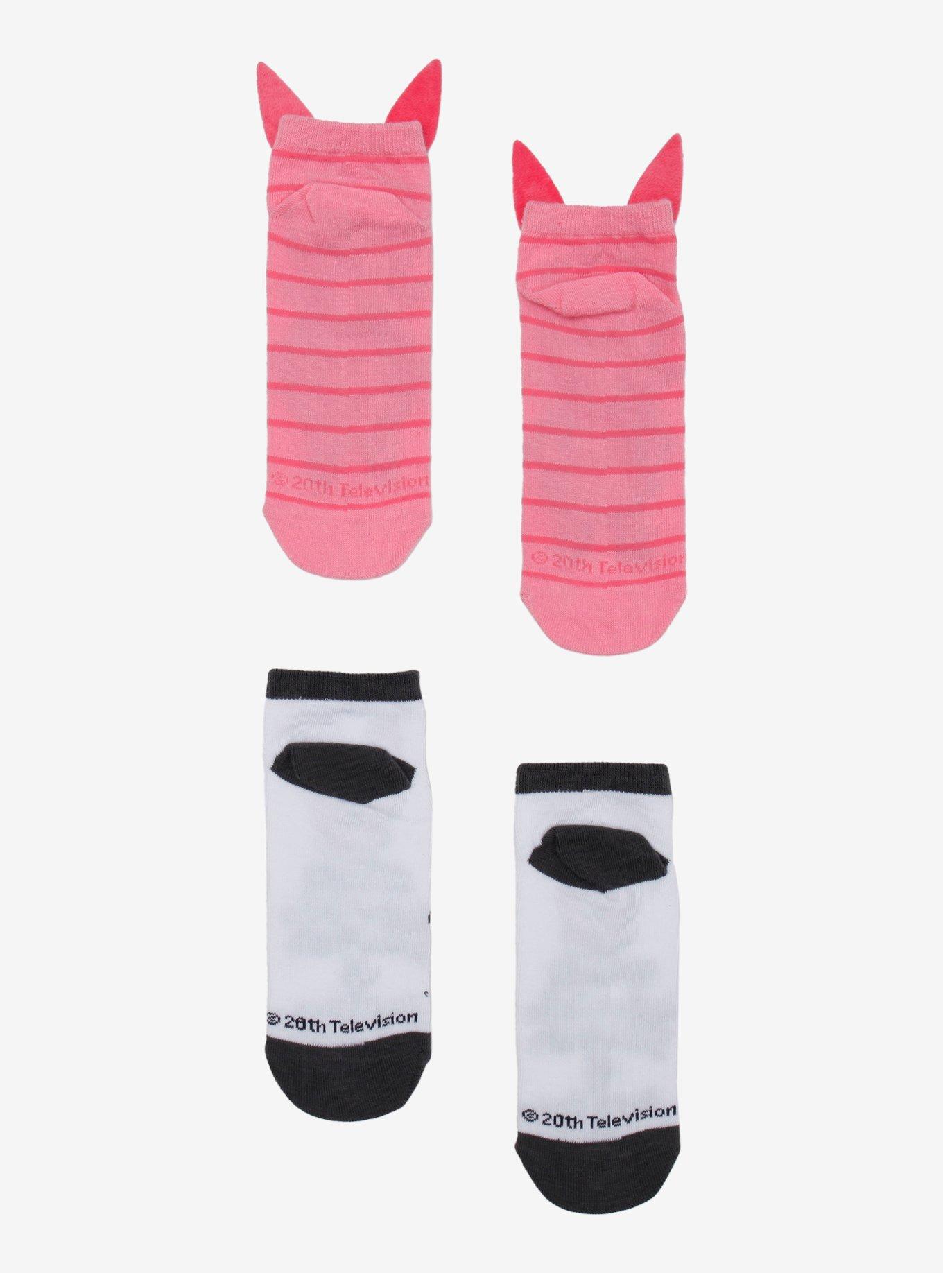 Bob's Burgers Louise No-Show Socks 2 Pair, , hi-res