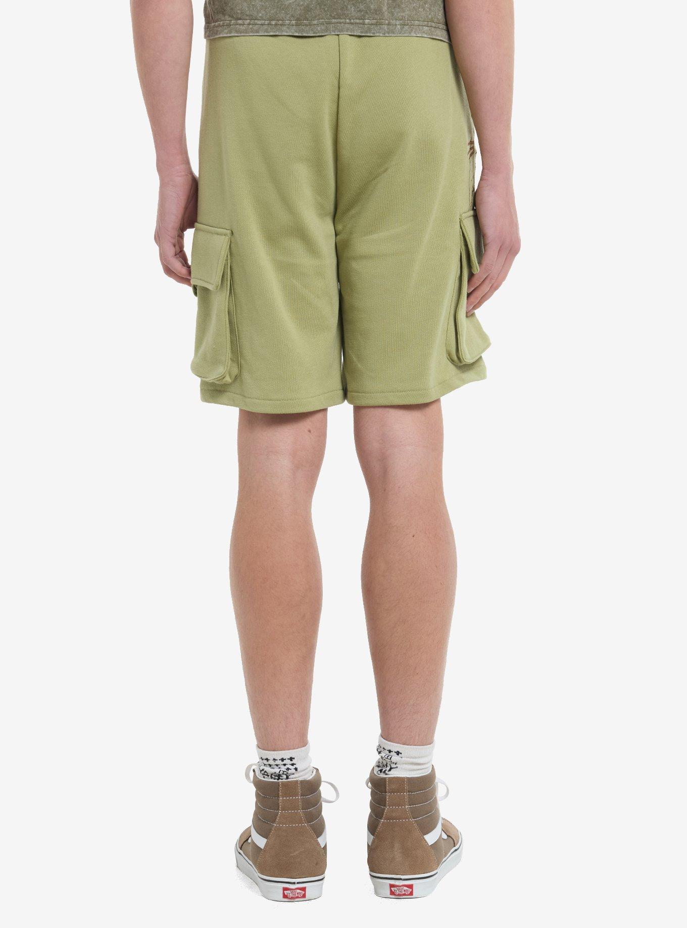 Our Universe Studio Ghibli® My Neighbor Totoro Green Cargo Lounge Shorts, , hi-res