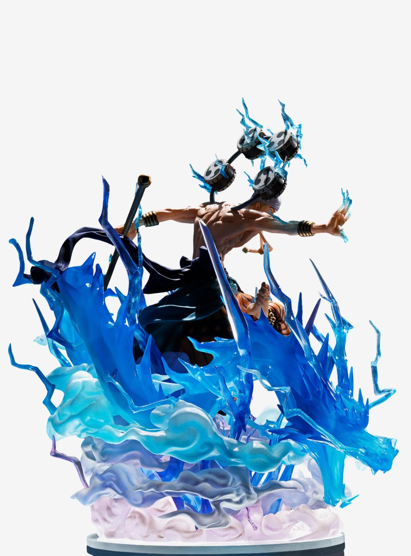 Bandai Spirits One Piece FiguartsZERO Extra Battle Enel (60 Million Volt Lightning Dragon) Figure, , alternate