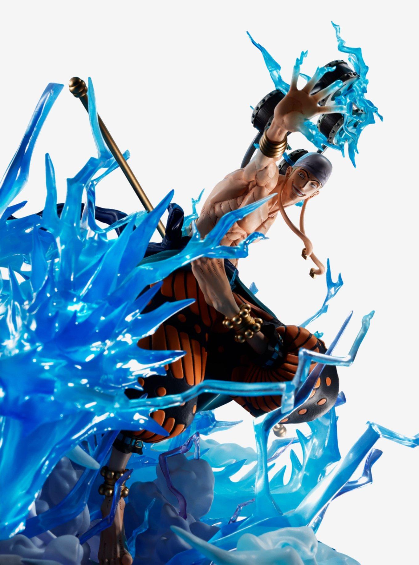 Bandai Spirits One Piece FiguartsZERO Extra Battle Enel (60 Million Volt Lightning Dragon) Figure, , alternate