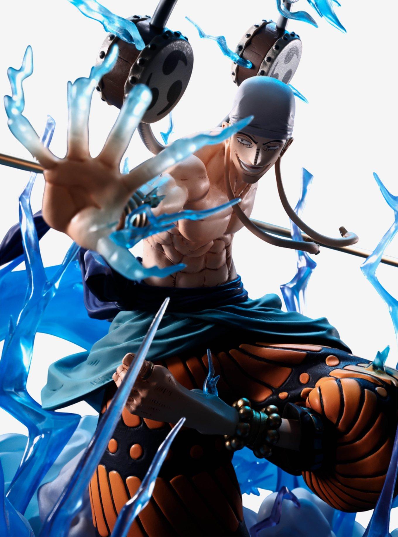 Bandai Spirits One Piece FiguartsZERO Extra Battle Enel (60 Million Volt Lightning Dragon) Figure, , alternate