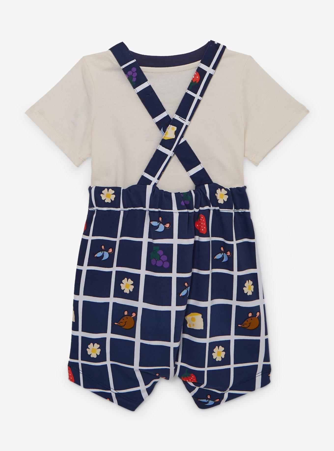 Disney Pixar Ratatouille Emile & Remy Food Infant Overall & Shirt Set - BoxLunch Exclusive, , hi-res