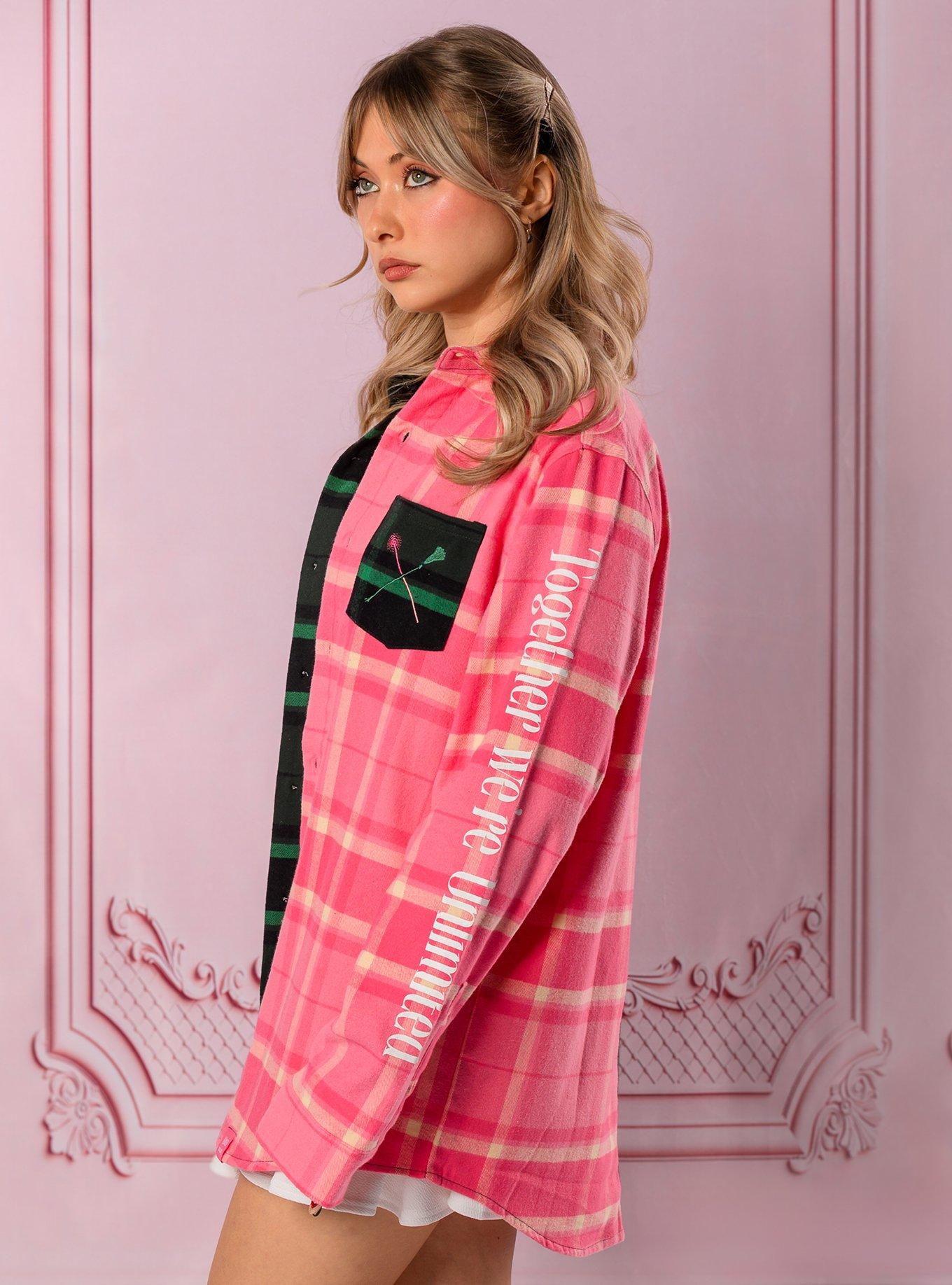 Cakeworthy Wicked Elphaba & Glinda Unlimited Embroidered Flannel, MULTI, alternate