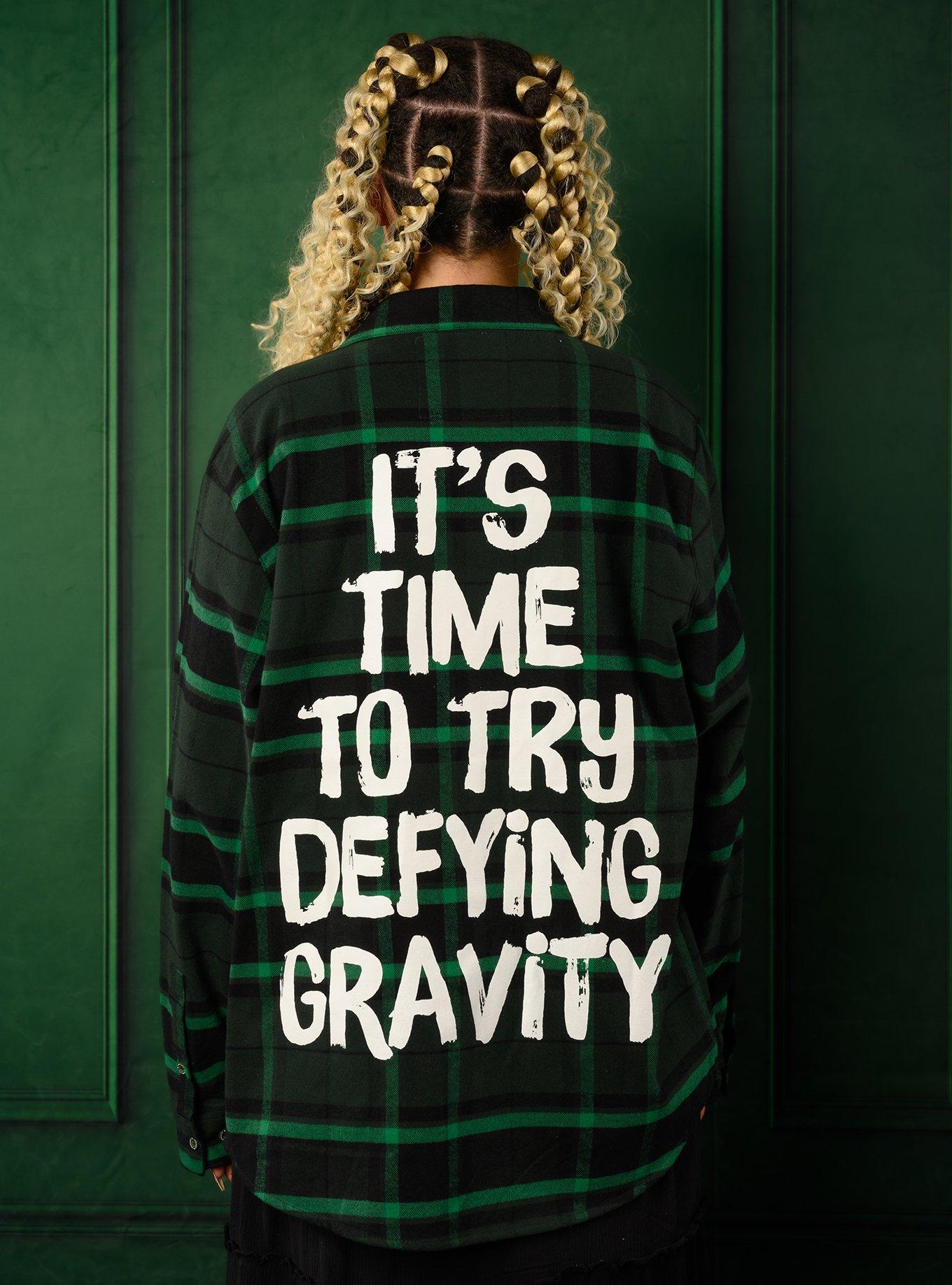 Cakeworthy Wicked Elphaba Flannel, GREEN, alternate