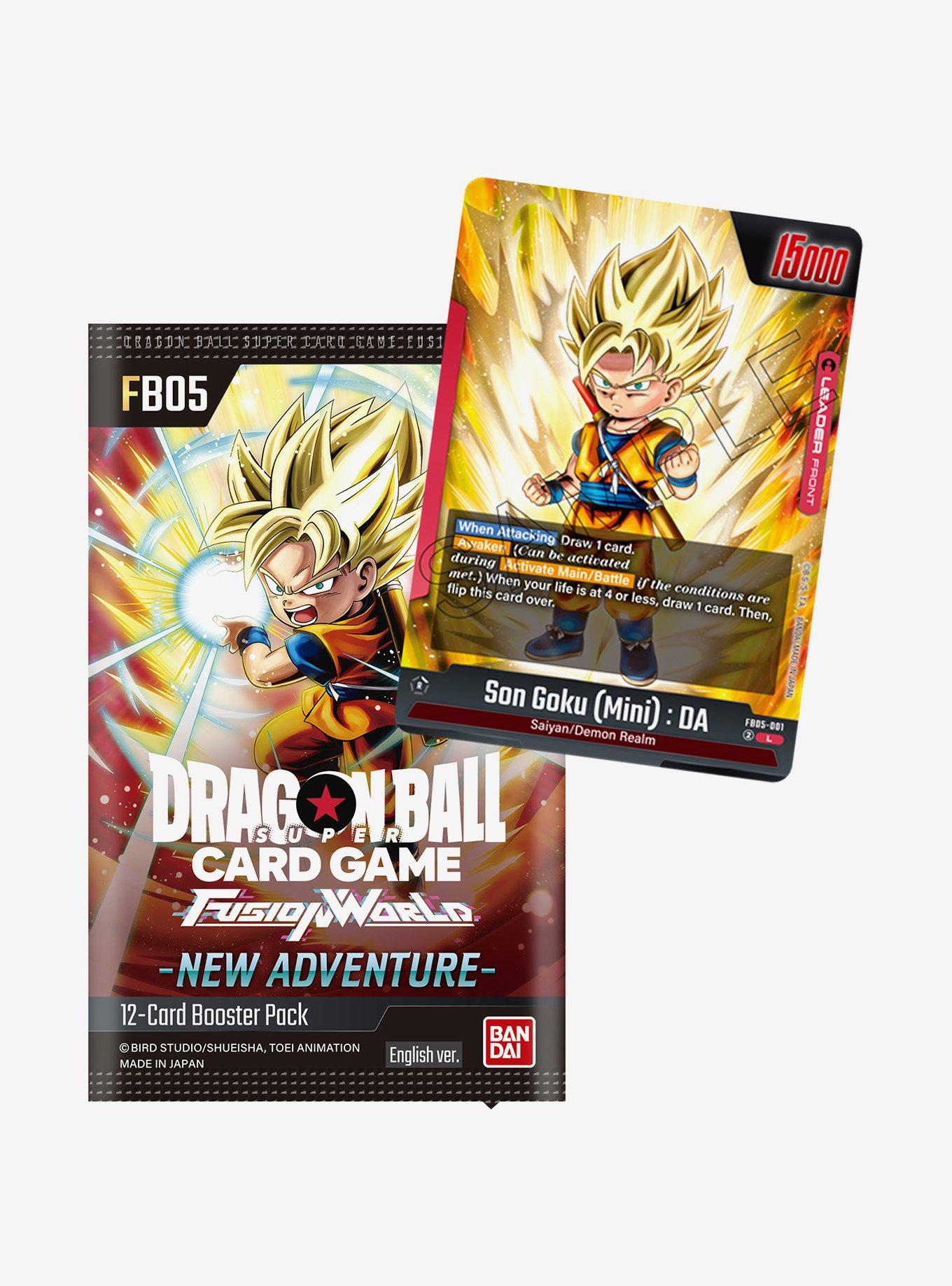 Bandai Namco Dragon Ball Super Card Game Fusion World New Adventure Booster Pack, , hi-res