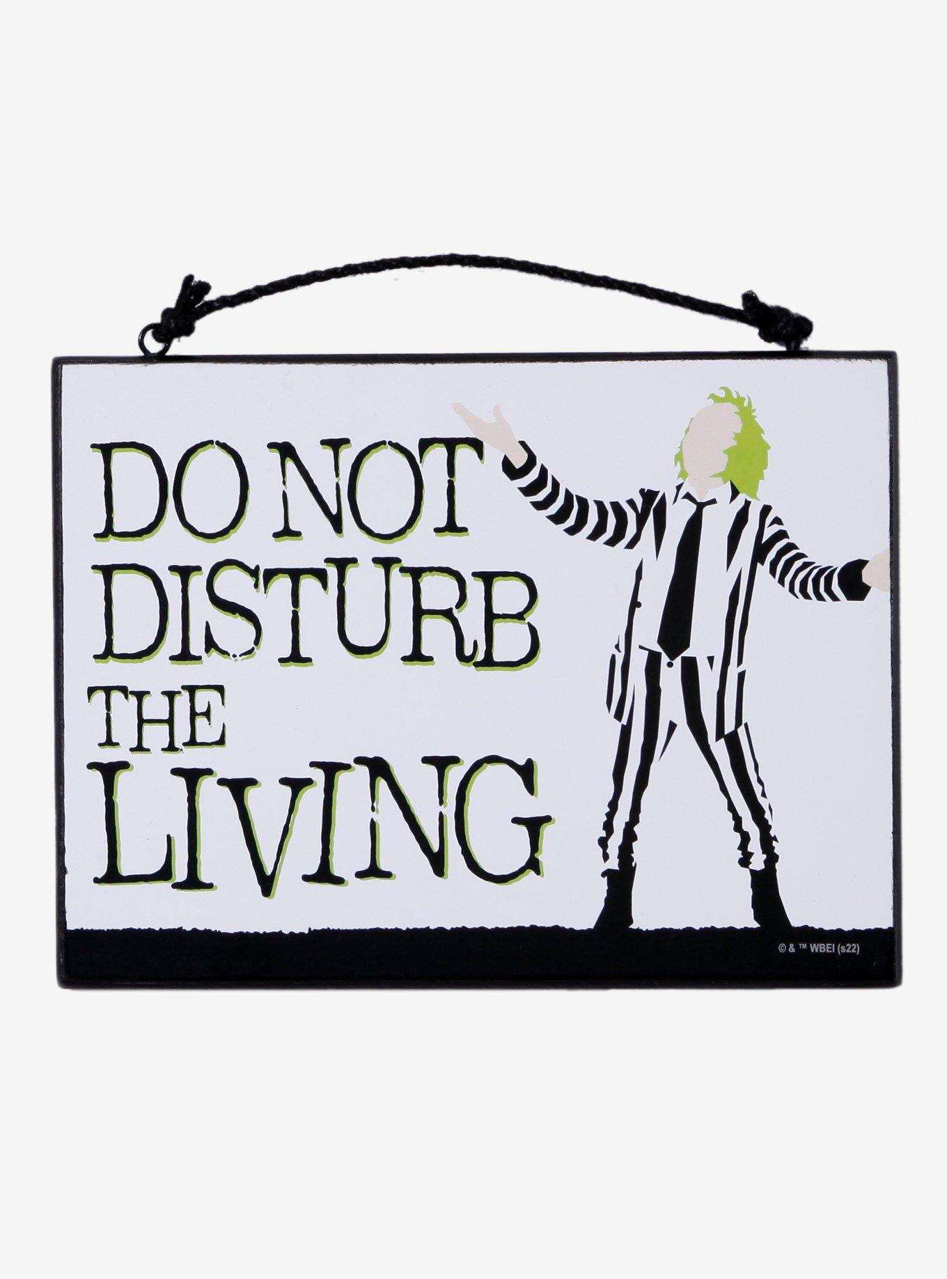 Beetlejuice It's Showtime Reversible Wall Sign, , hi-res