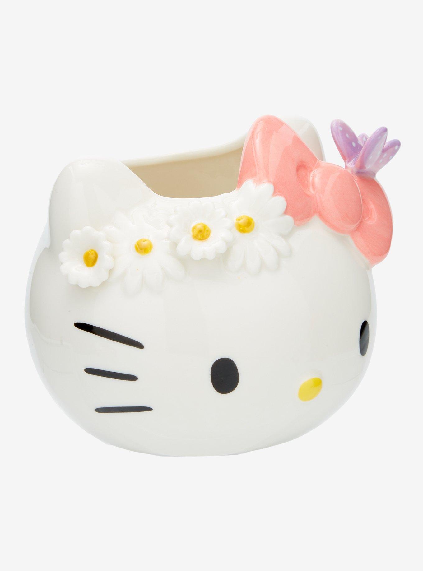 Sanrio Hello Kitty Floral Figural Planter, , hi-res