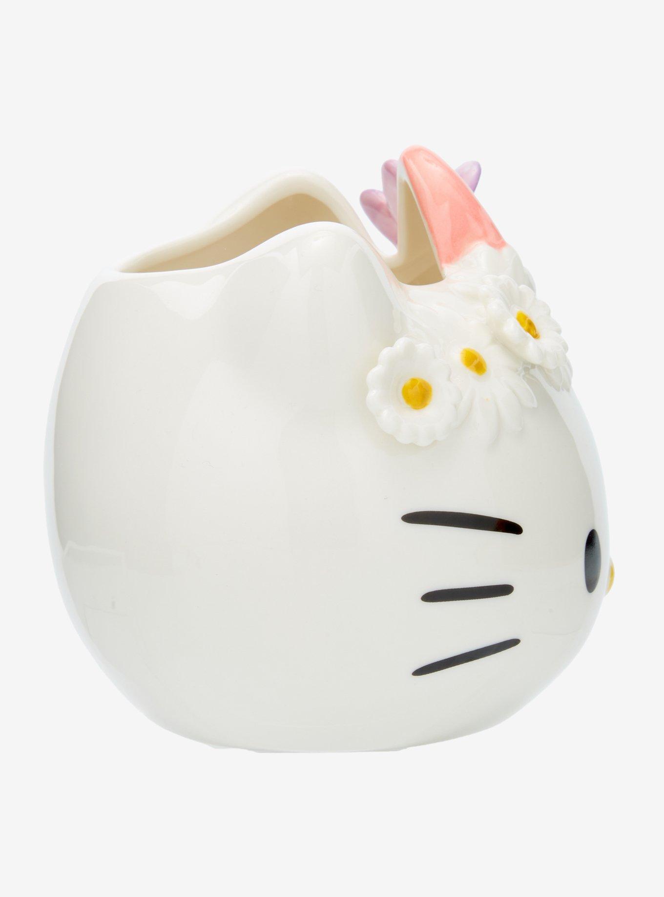 Sanrio Hello Kitty Floral Figural Planter, , alternate