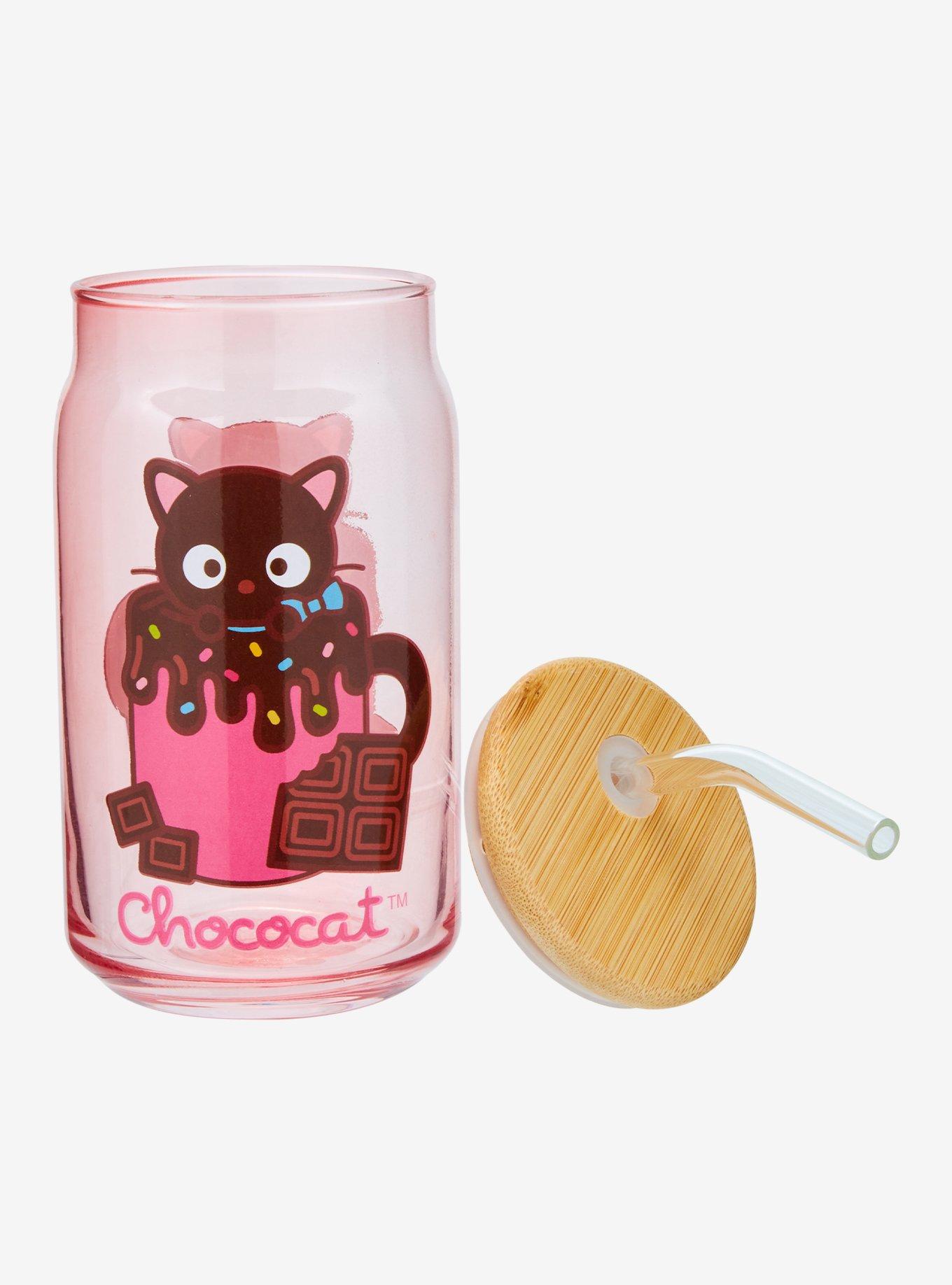 Sanrio Chococat Sprinkle Mug Pink Tumbler with Lid, , hi-res