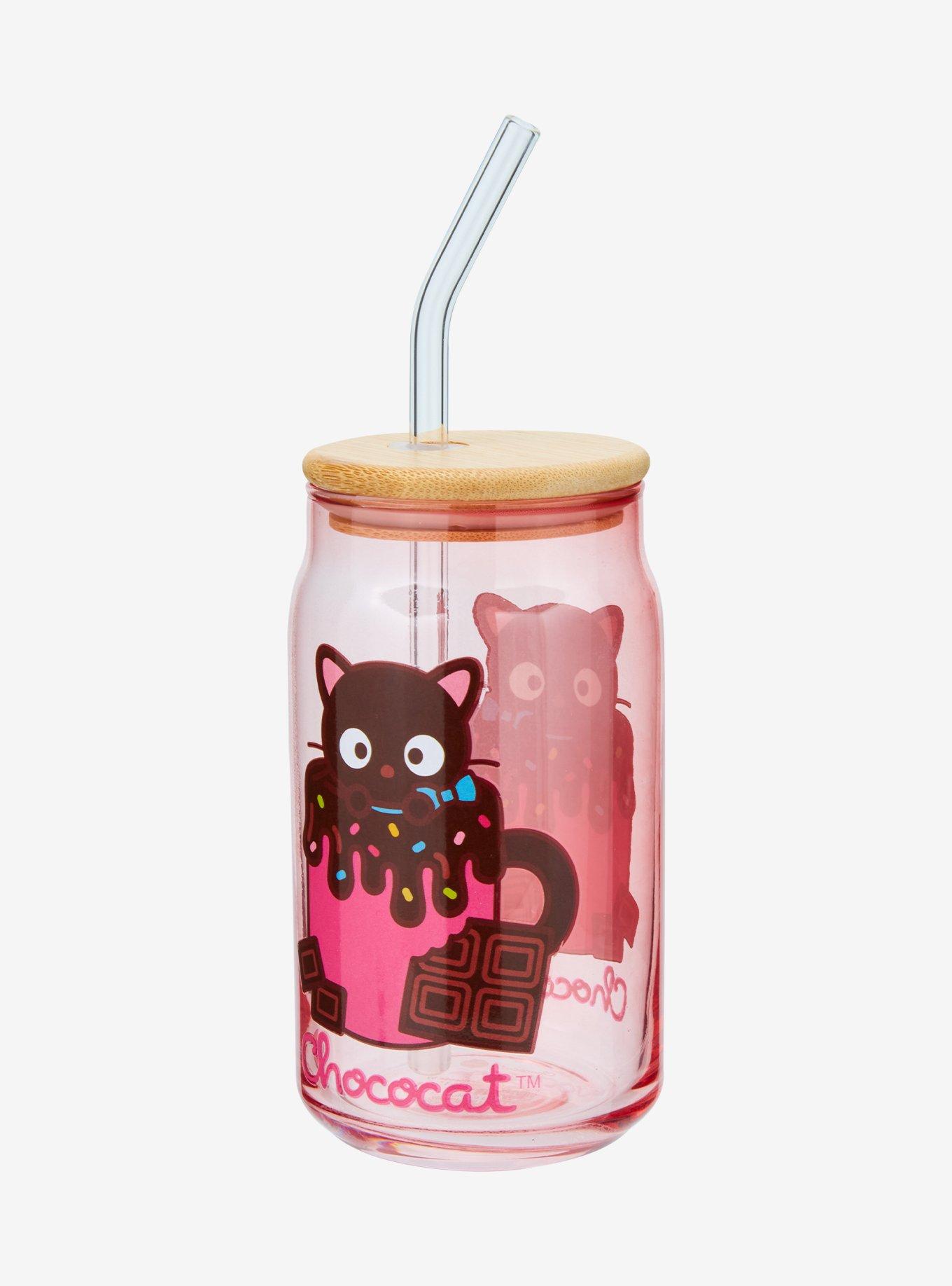 Sanrio Chococat Sprinkle Mug Pink Tumbler with Lid, , alternate