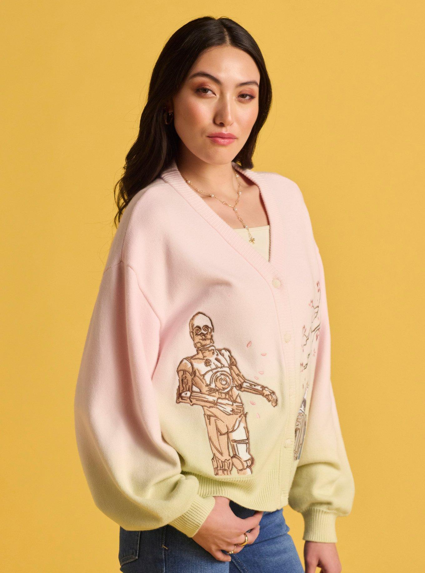 Her Universe Star Wars Droids Cherry Blossom Cardigan Her Universe Exclusive, MULTI, alternate