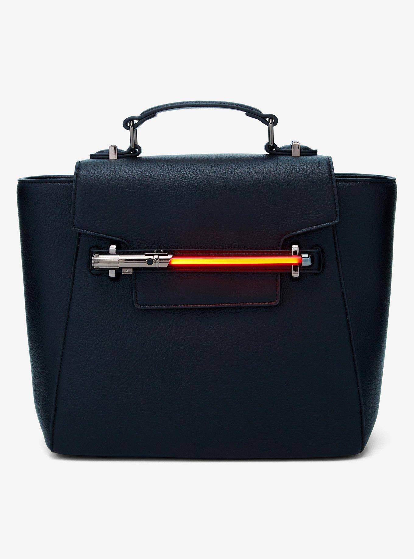 Star Wars Red Lightsaber Light-Up Crossbody Bag - BoxLunch Exclusive, , hi-res