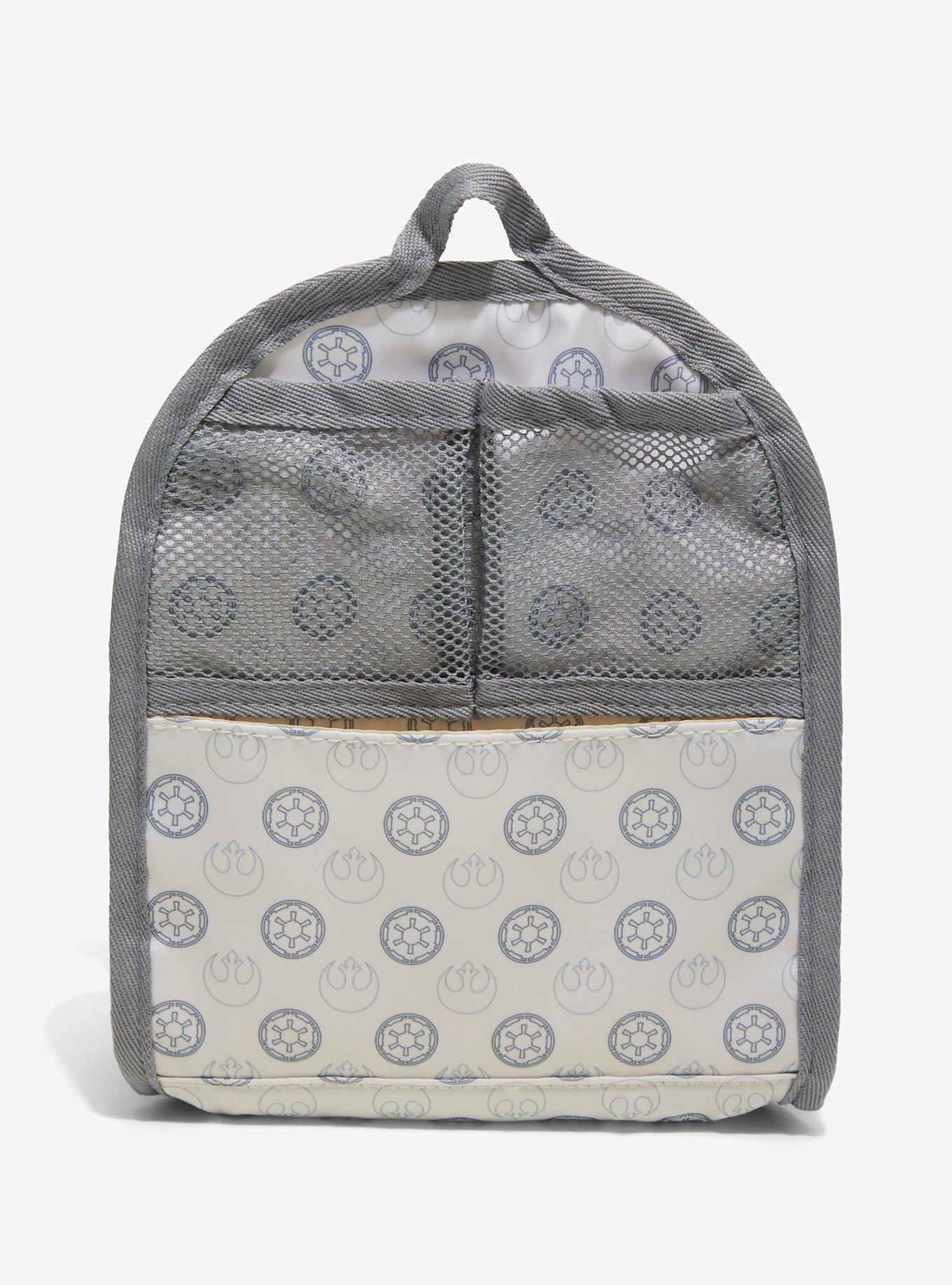 Star Wars Imperial & Rebel Logos Mini Backpack Organizer — BoxLunch Exclusive