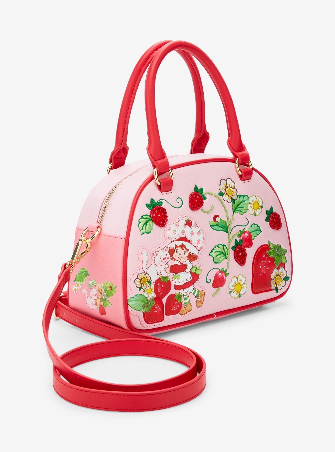 Strawberry Shortcake Floral Berry Handbag - BoxLunch Exclusive, , hi-res