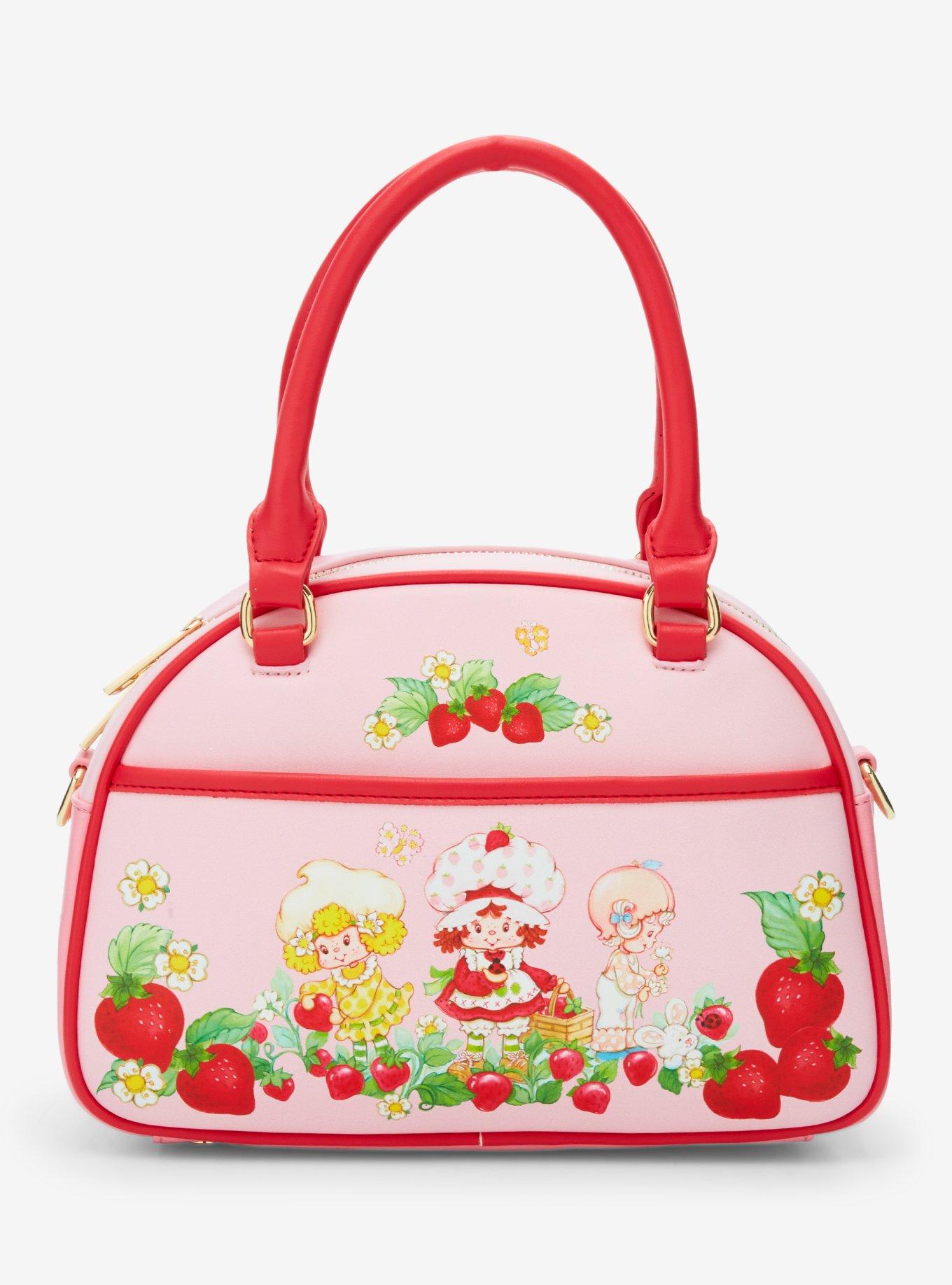 Strawberry Shortcake Floral Berry Handbag - BoxLunch Exclusive, , alternate