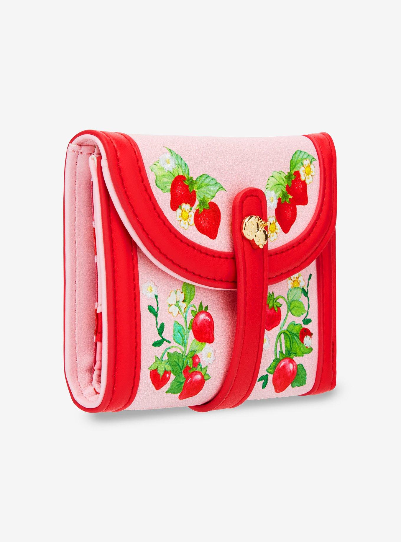 Strawberry Shortcake Embroidered Beaded Wallet — BoxLunch Exclusive, , hi-res