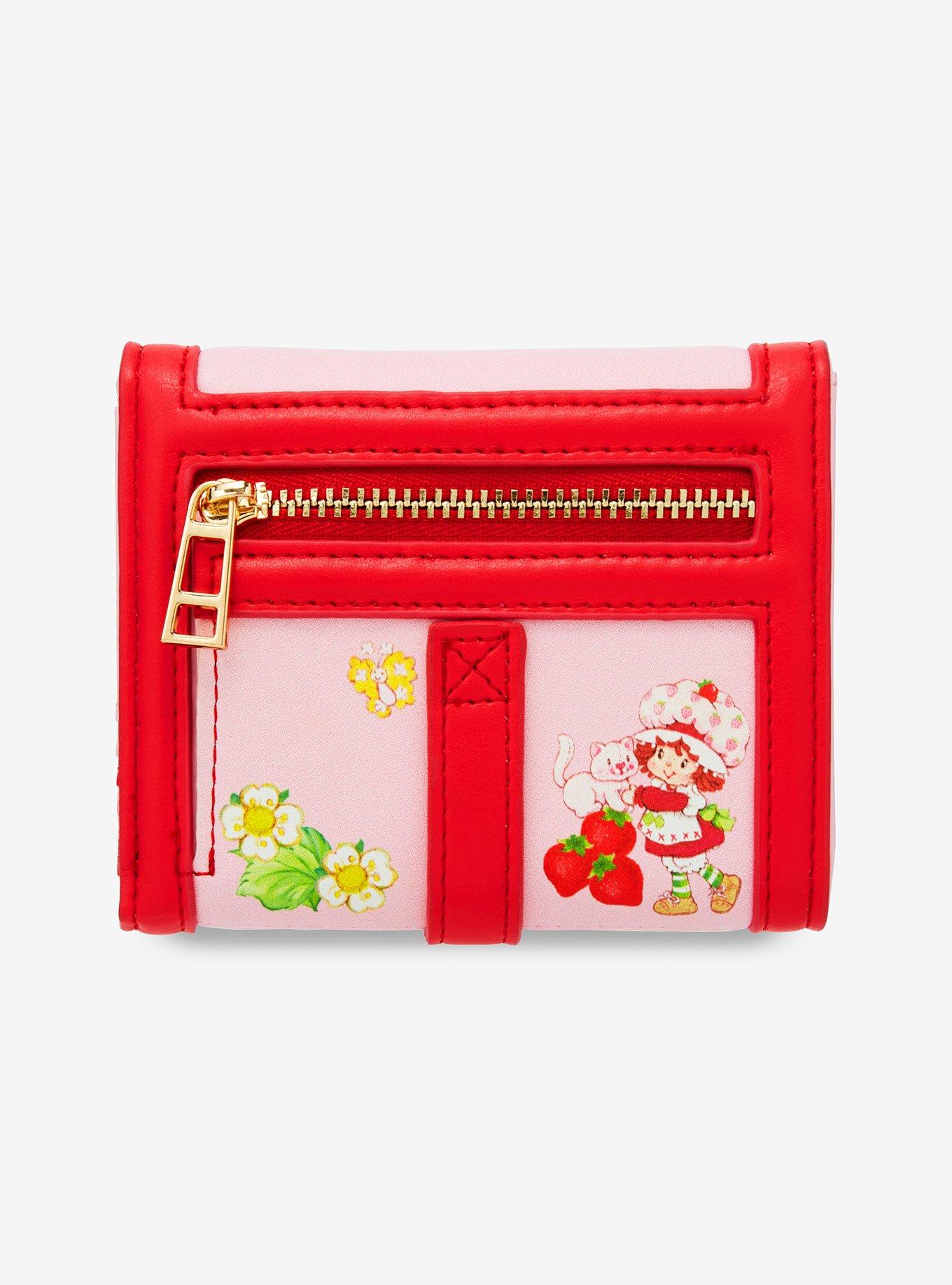 Strawberry Shortcake Embroidered Beaded Wallet — BoxLunch Exclusive, , alternate