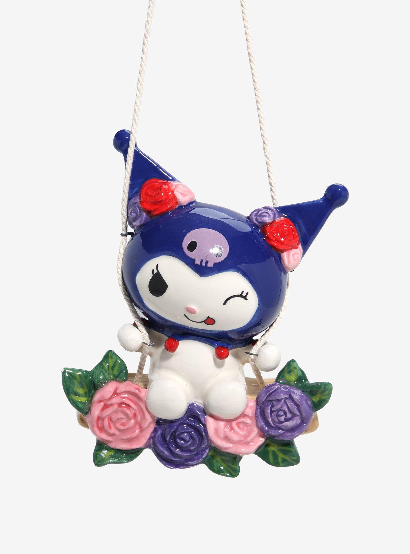 Sanrio Kuromi Floral Garden Swing Ceramic Figure, , alternate