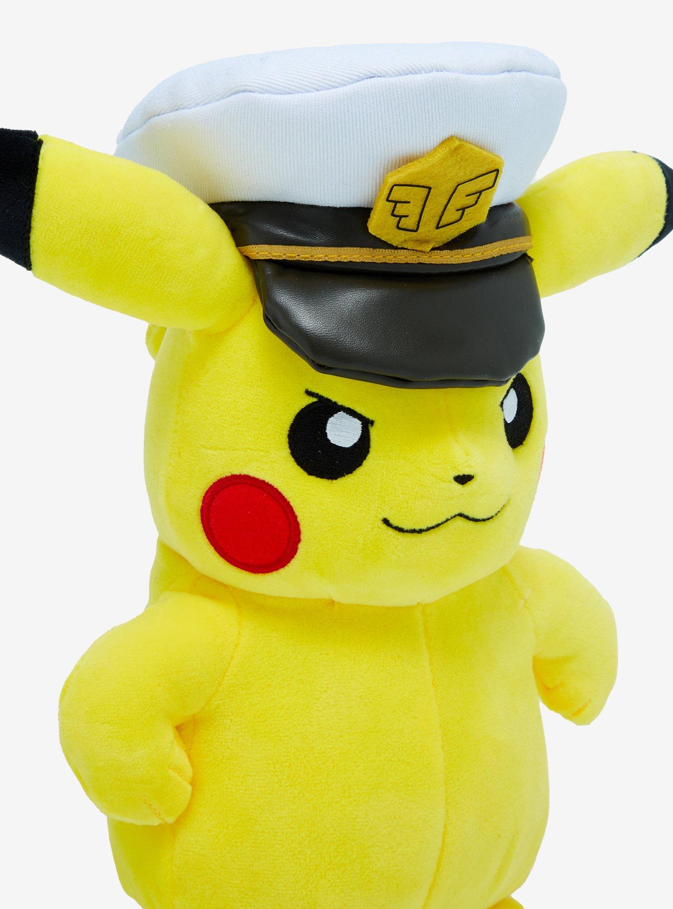 Pokemon Captain Pikachu Plush, , alternate