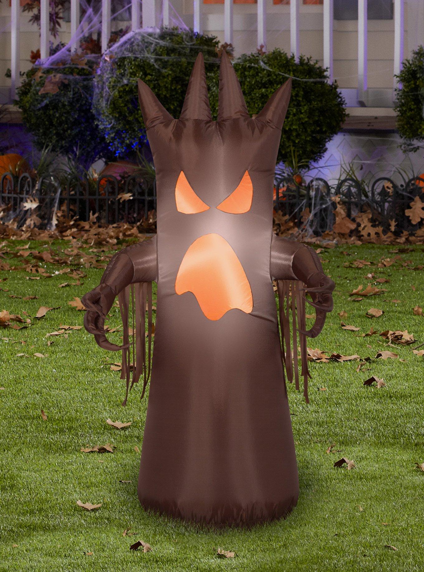 Spooky Brown Tree Inflatable Decor, , hi-res