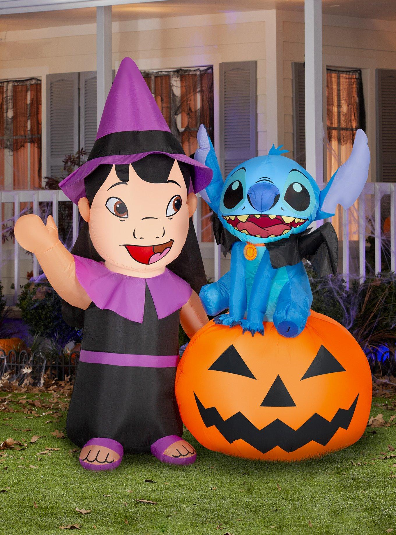 Lilo & Stitch Jack-O'-Lantern Inflatable Decor