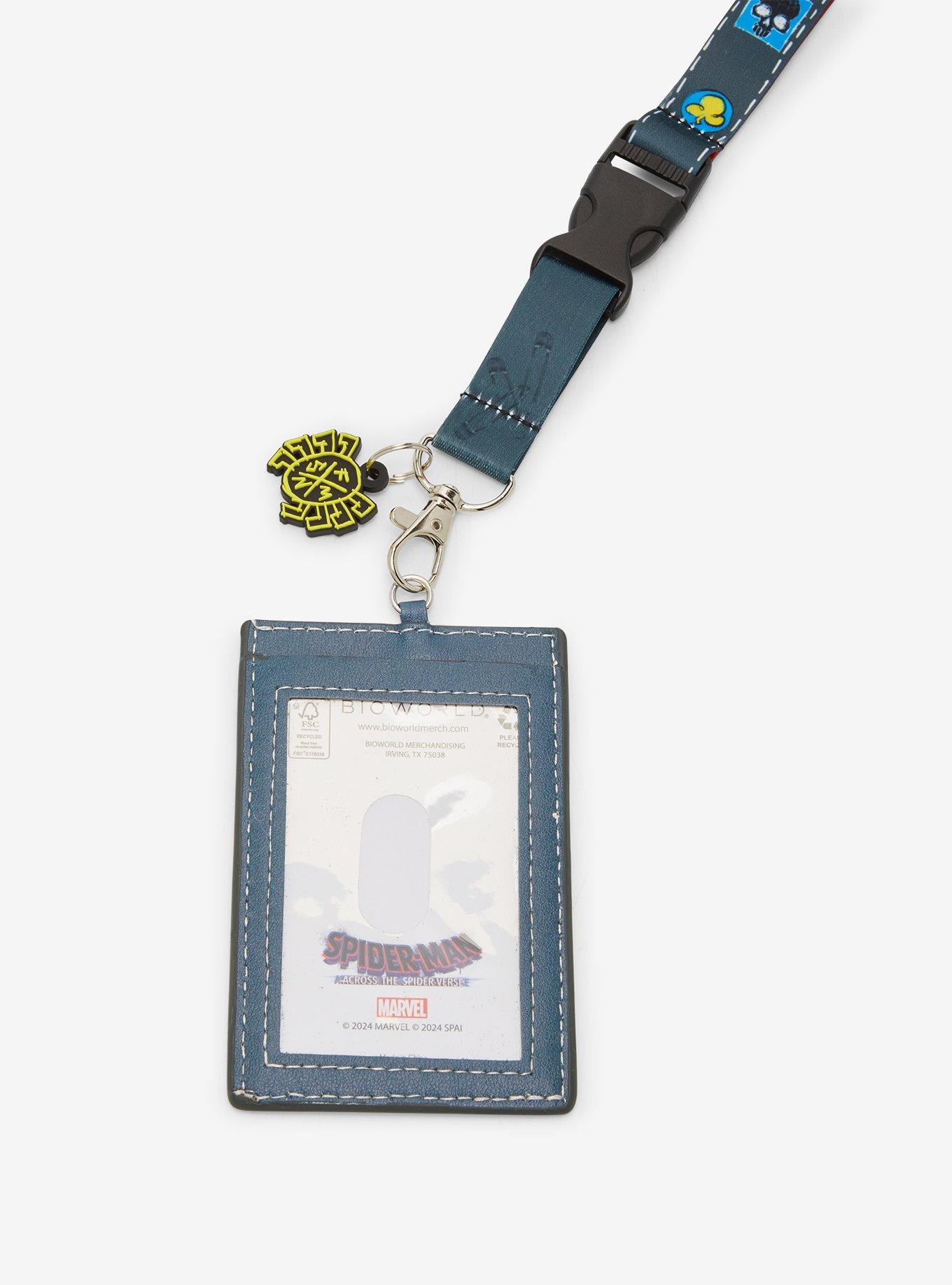 Marvel Spider-Man: Across the Spider-Verse Spider Punk Detachable Lanyard — BoxLunch Exclusive, , hi-res