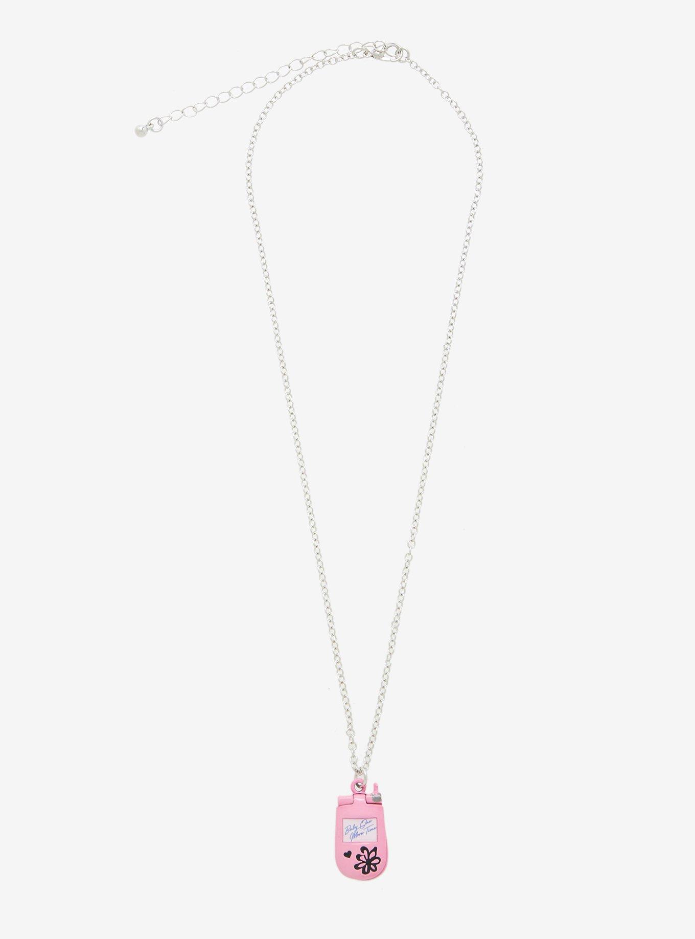 Britney Spears Flip Phone Pendant Necklace, , hi-res