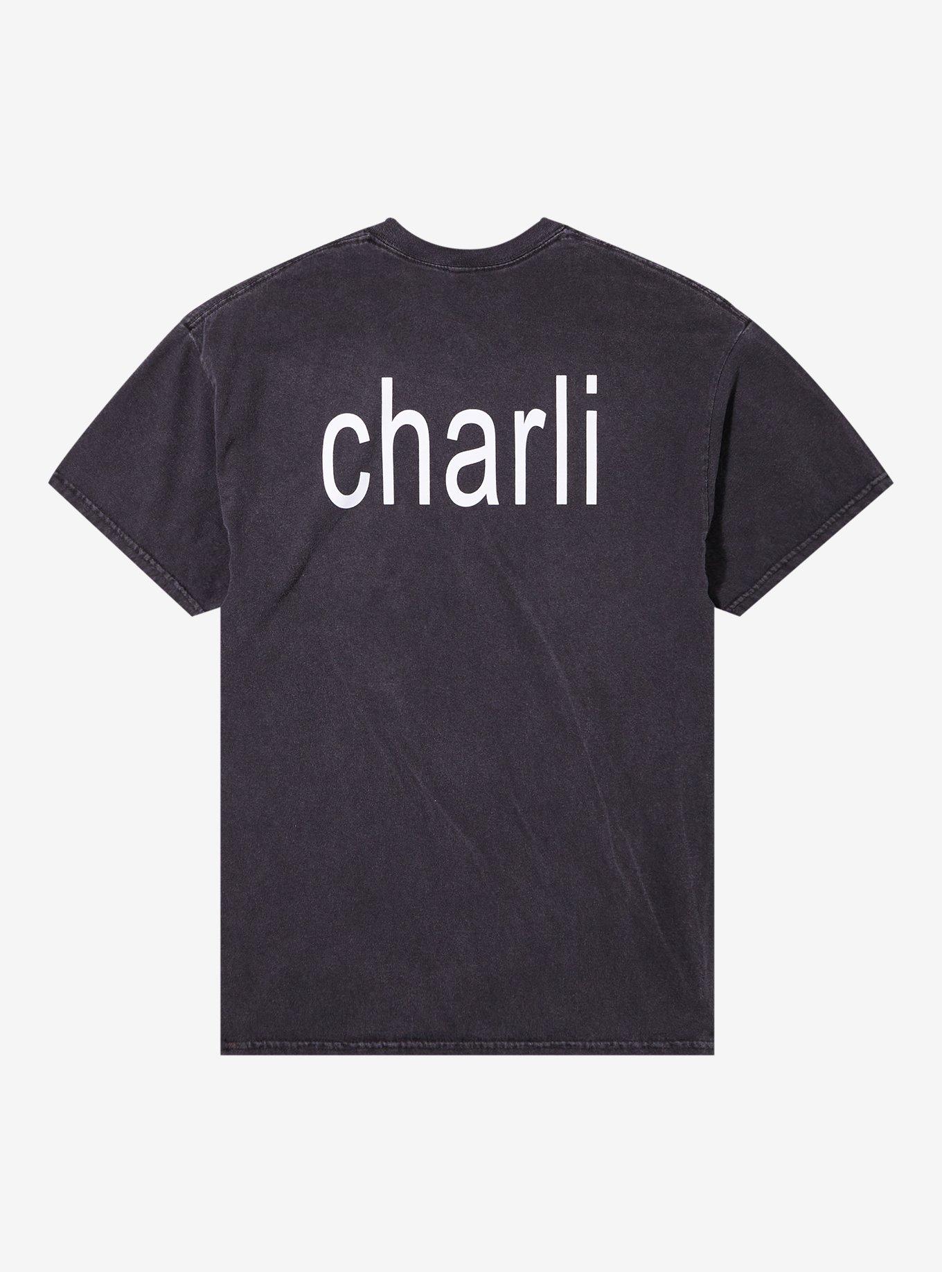 Charli XCX Brat Double-Sided Dark Wash T-Shirt