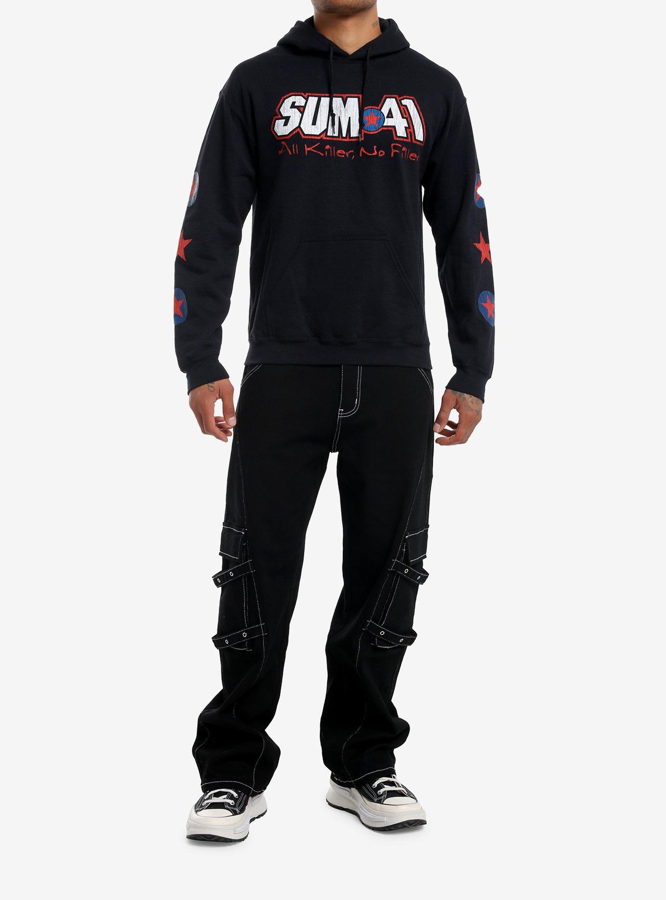 Sum 41 All Killer No Filler Hoodie, BLACK, alternate