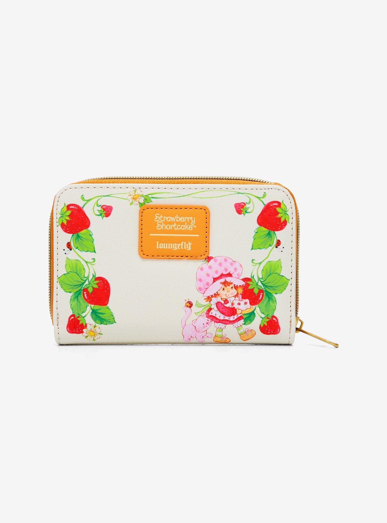 Loungefly Strawberry Shortcake & Friends Mini Zipper Wallet, , alternate