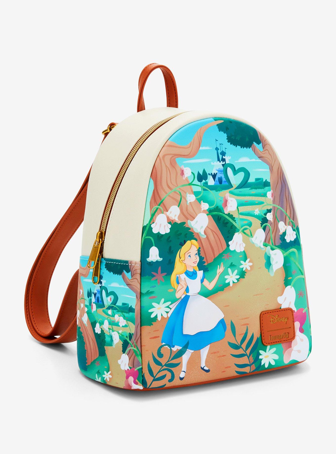 Loungefly Disney Alice In Wonderland Flower Walkway Mini Backpack, , hi-res