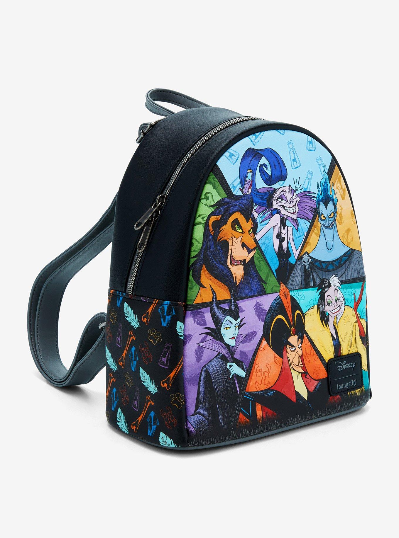 Loungefly Disney Villains Group Mini Backpack, , hi-res