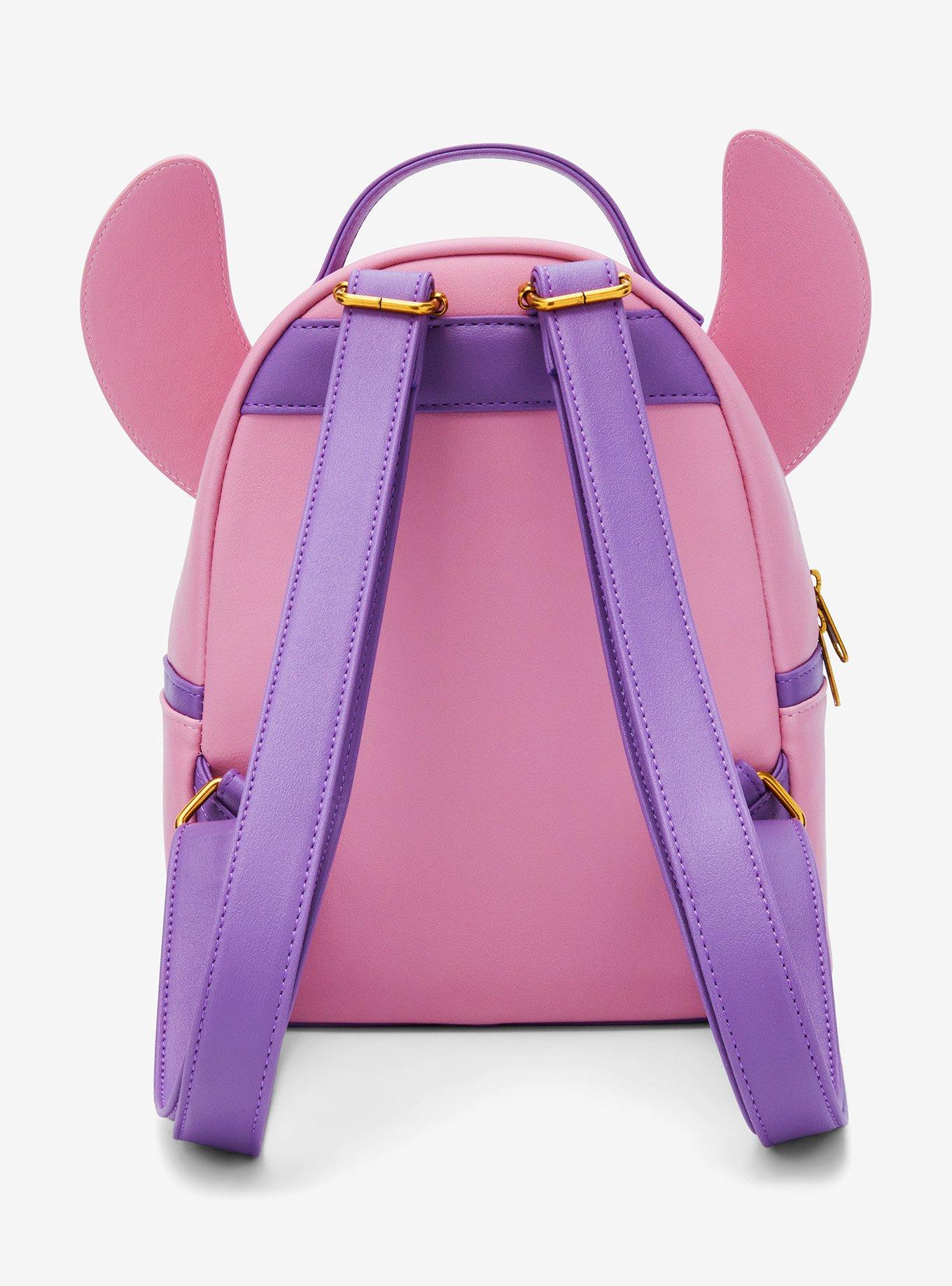 Loungefly Disney Stitch Angel Magnetic Hands Mini Backpack, , alternate