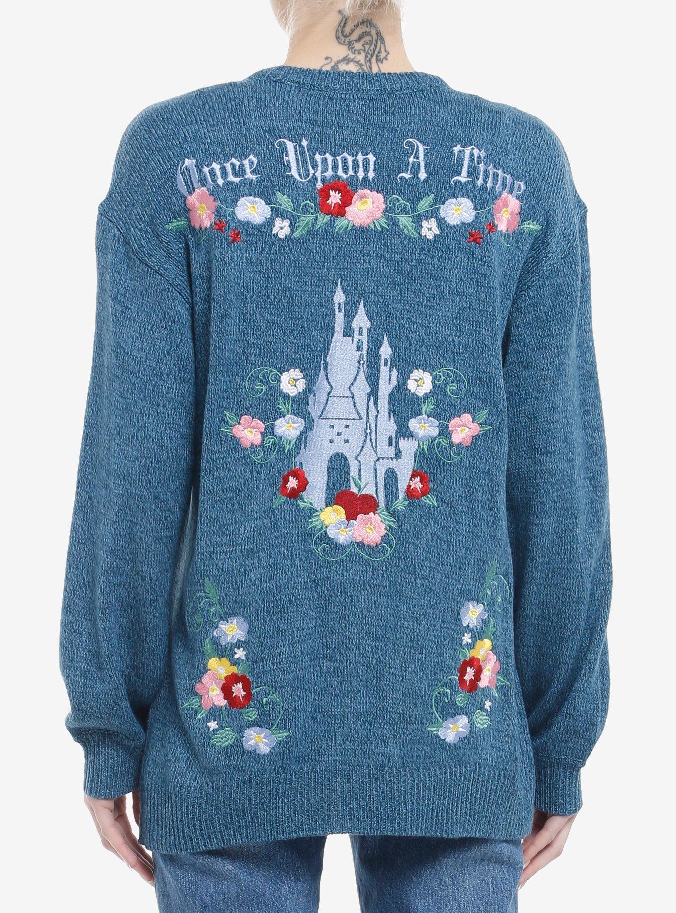 Disney Snow White And The Seven Dwarfs Flowers & Animals Girls Cardigan, , hi-res