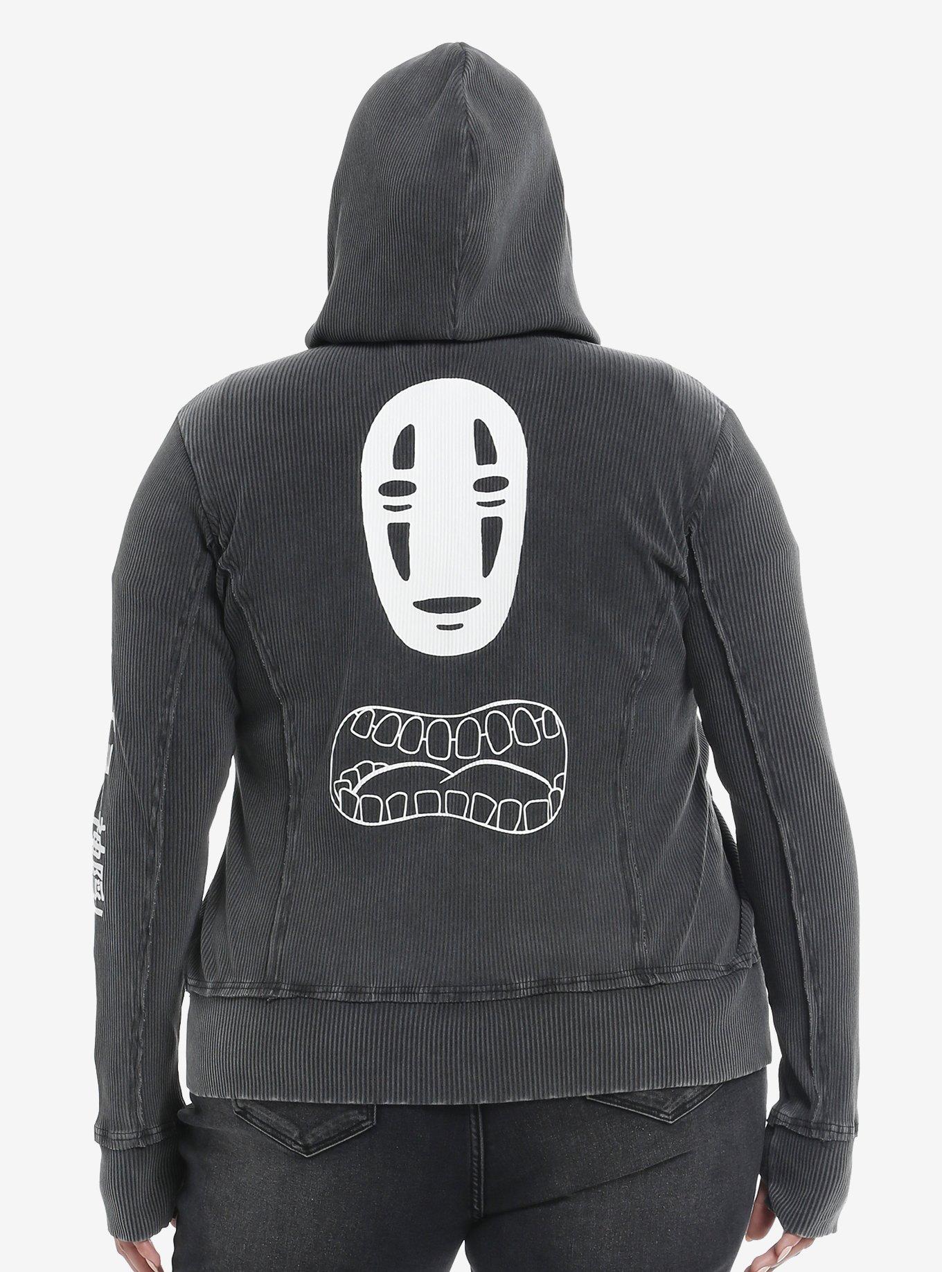 Studio Ghibli® Spirited Away No-Face Girls Slim Fit Hoodie Plus Size, , hi-res